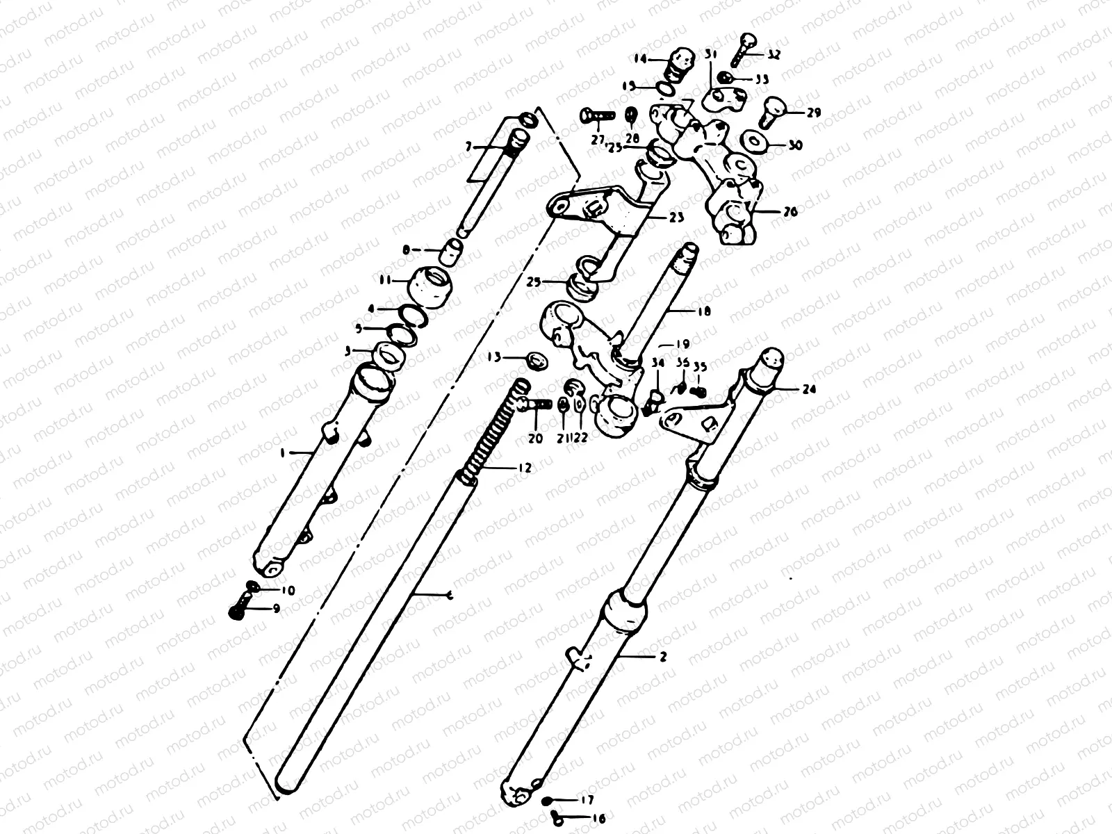 62 - FRONT FORK