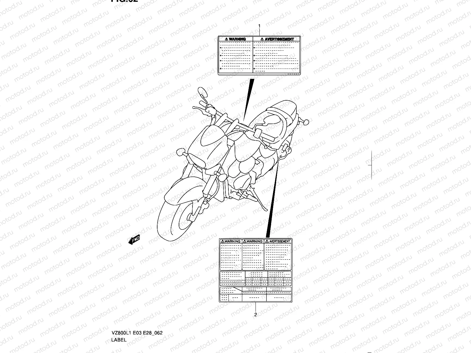 62 - LABEL (VZ800L1 E28)