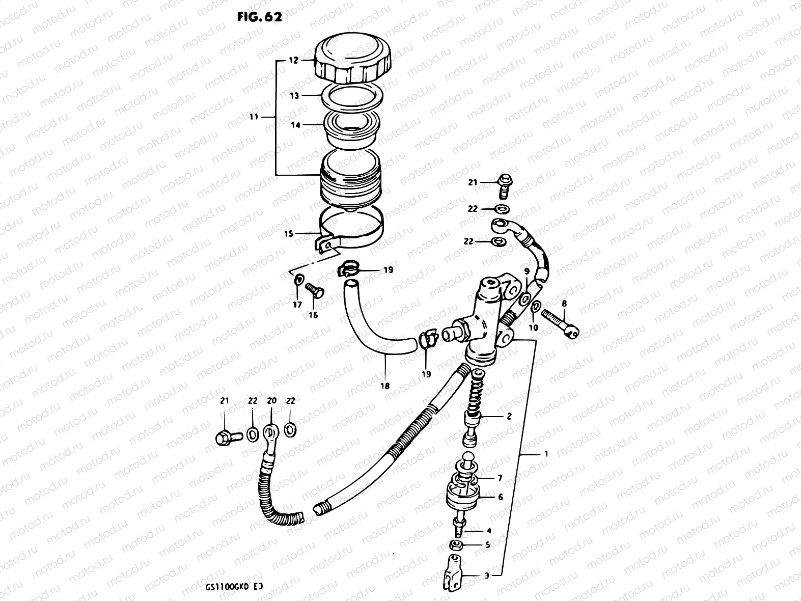 62 - REAR MASTER CYLINDER