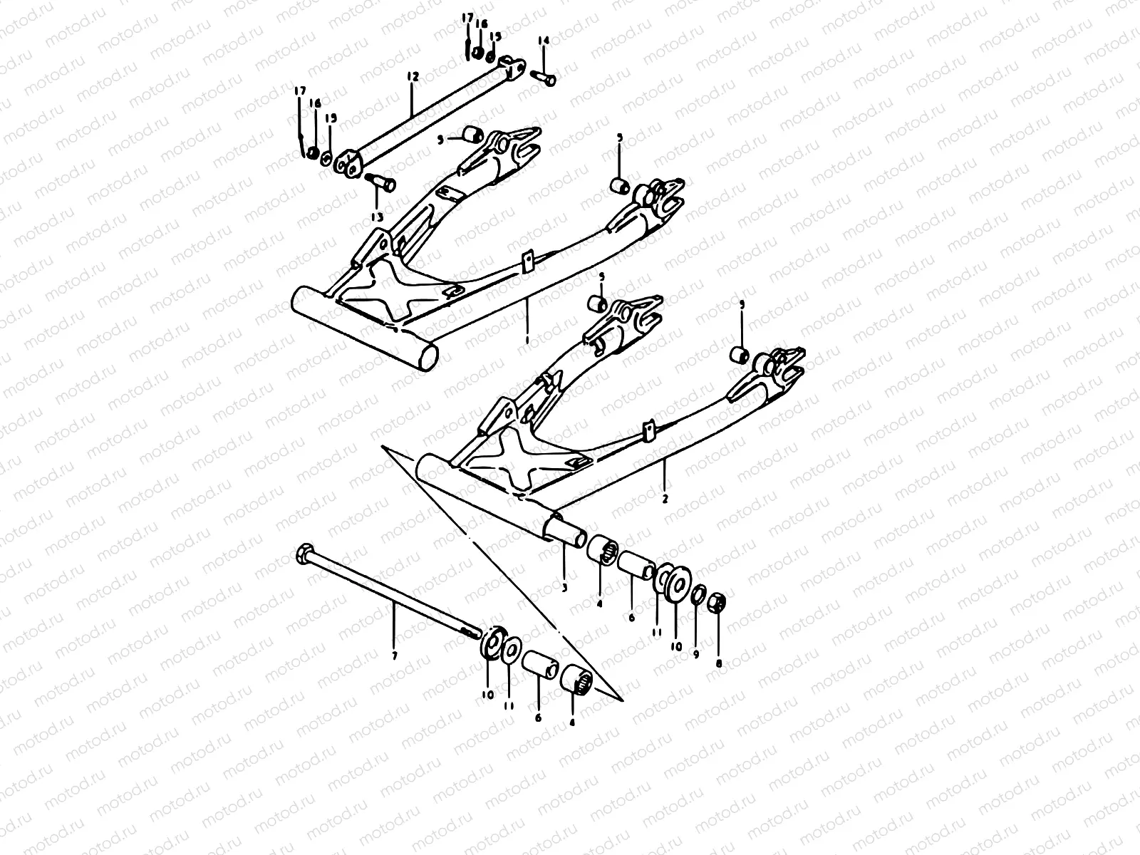 62 - REAR SWINGING ARM