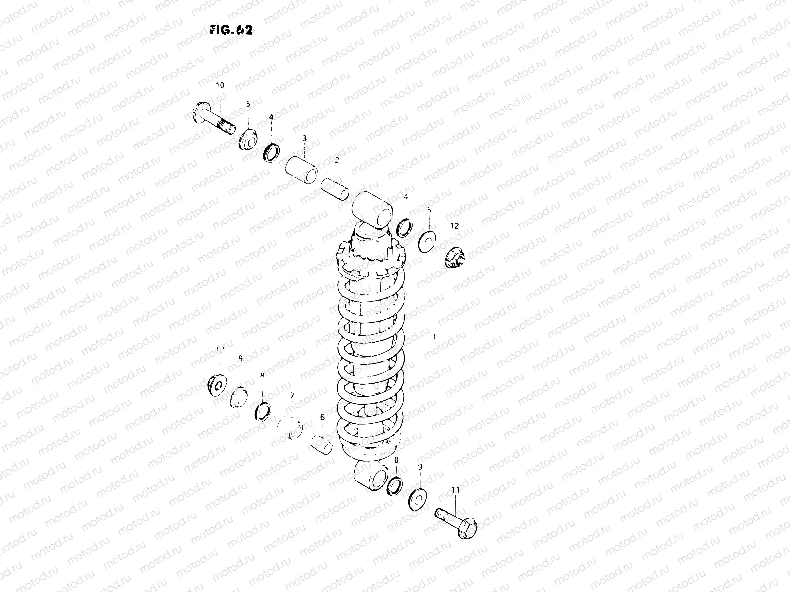 62 - SHOCK ABSORBER (E04, E18, E22)