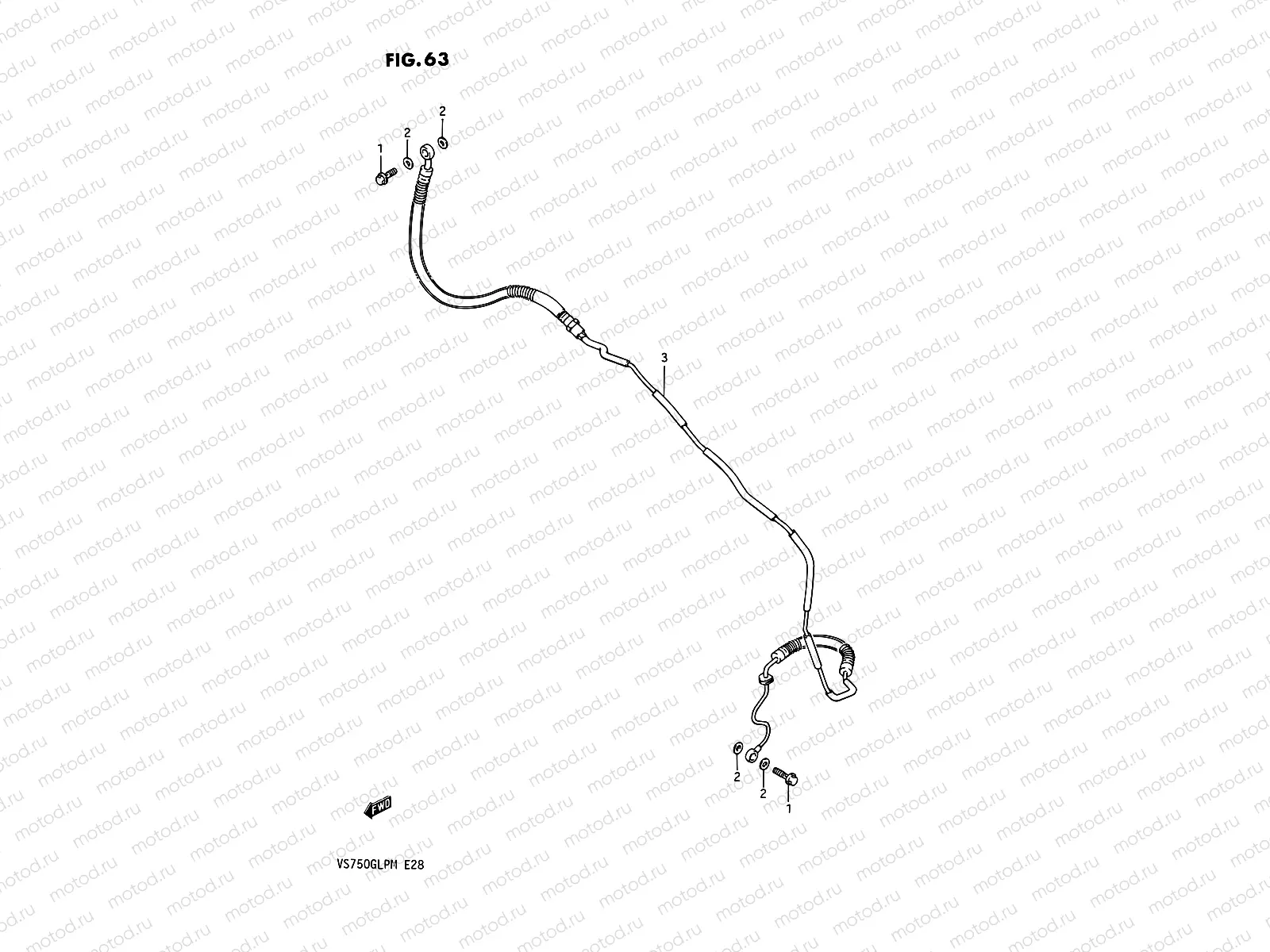 63 - CLUTCH HOSE