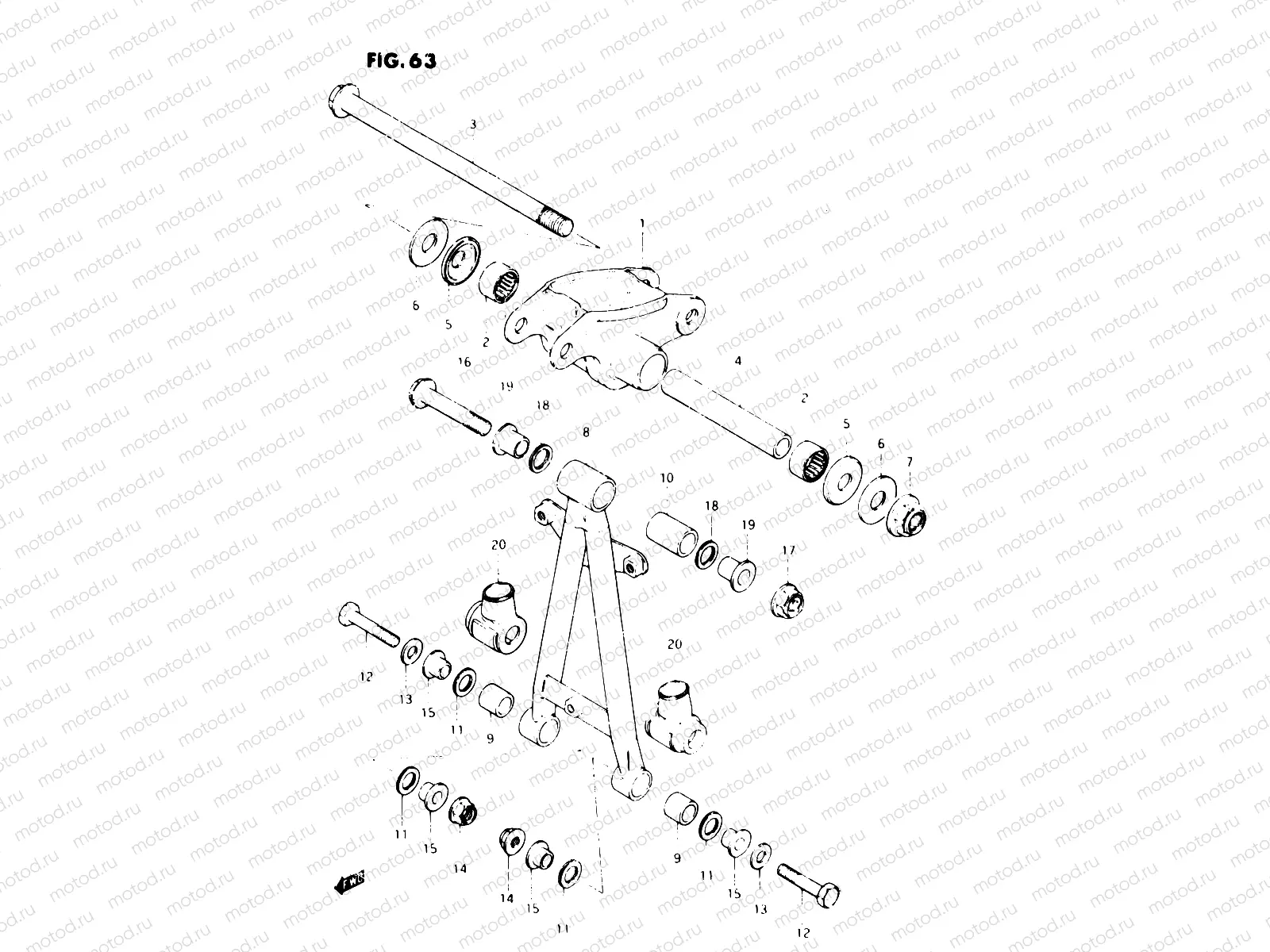 63 - CUSHION LEVER