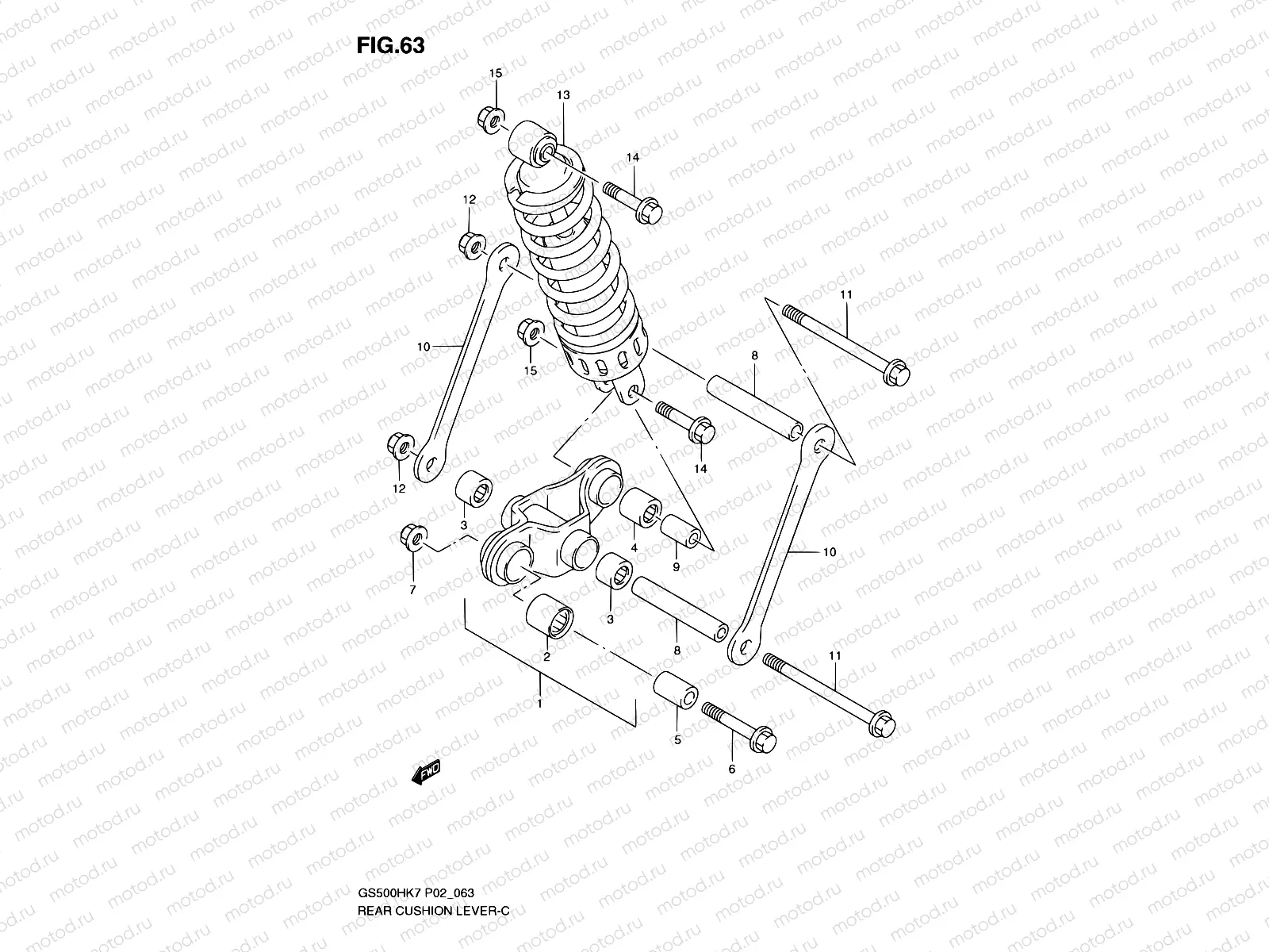 63 - CUSHION LEVER