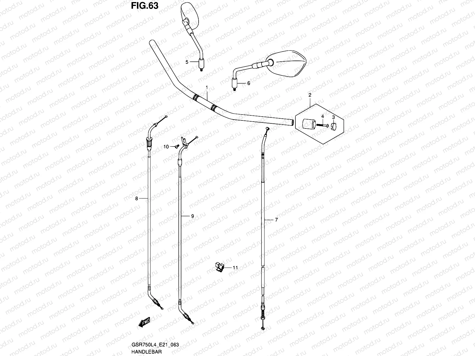 63 - HANDLEBAR