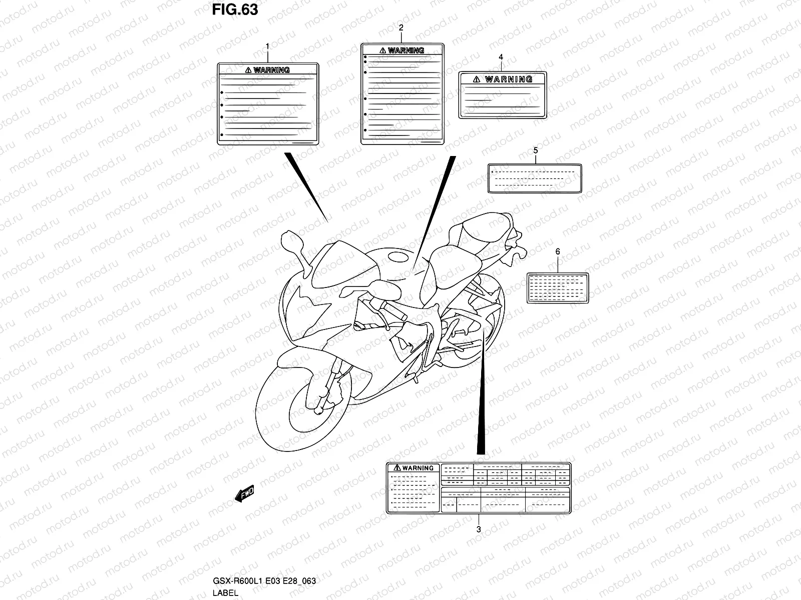 63 - LABEL (GSX-R600L1 E03)