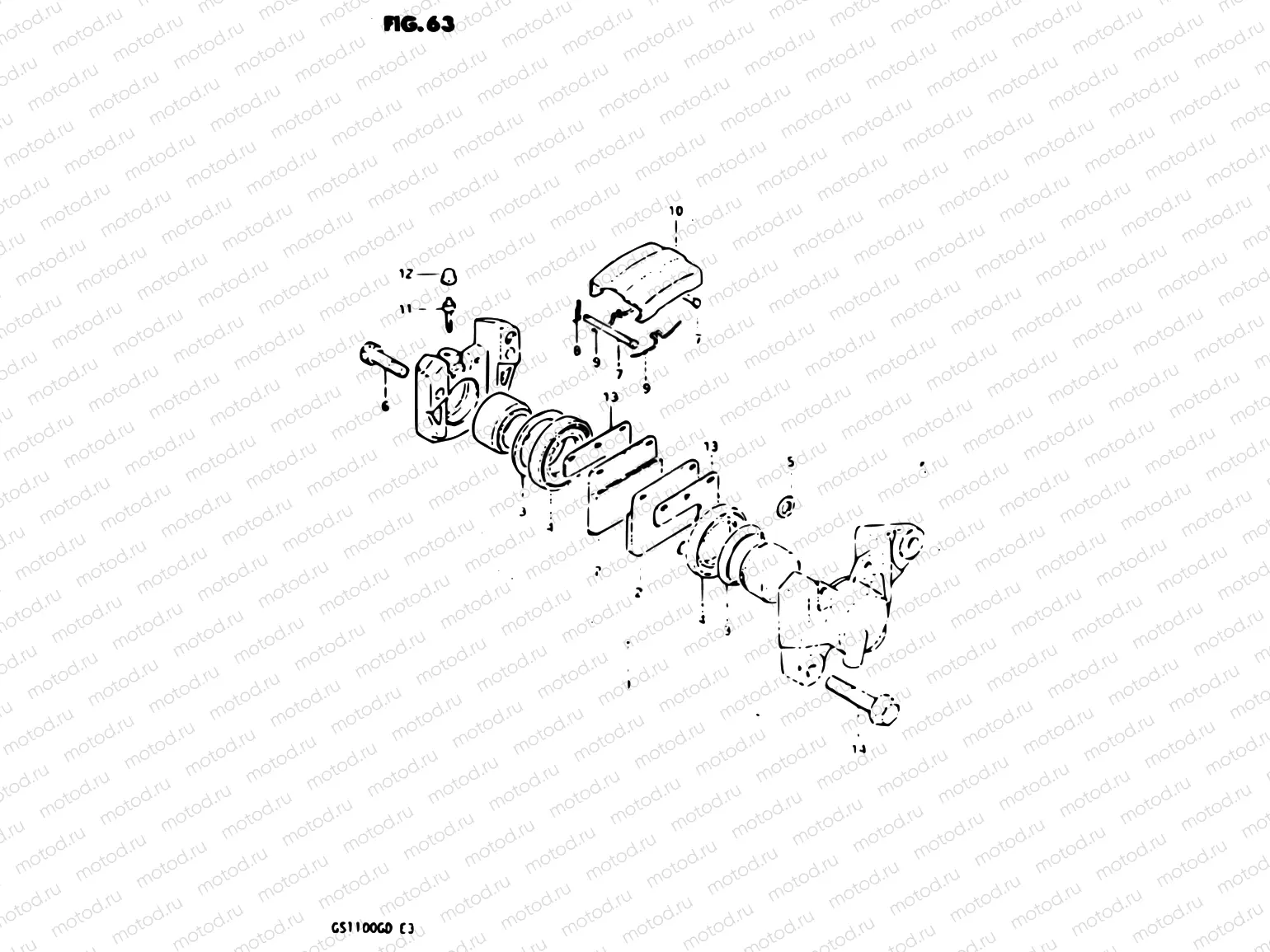 63 - REAR CALIPERS