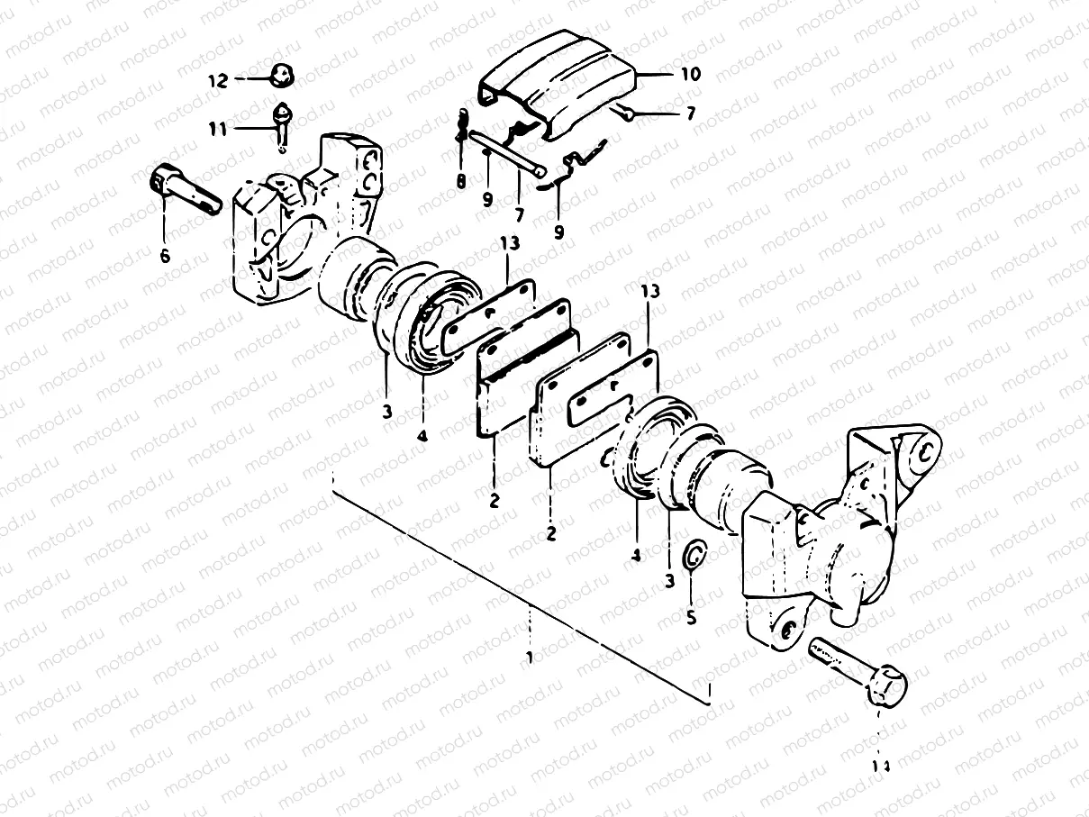 63 - REAR CARIPERS