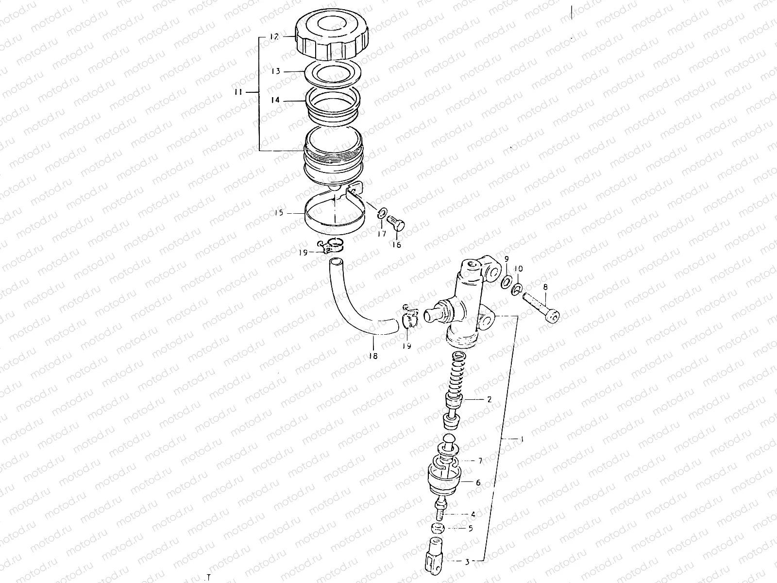 63 - REAR MASTER CYLINDER