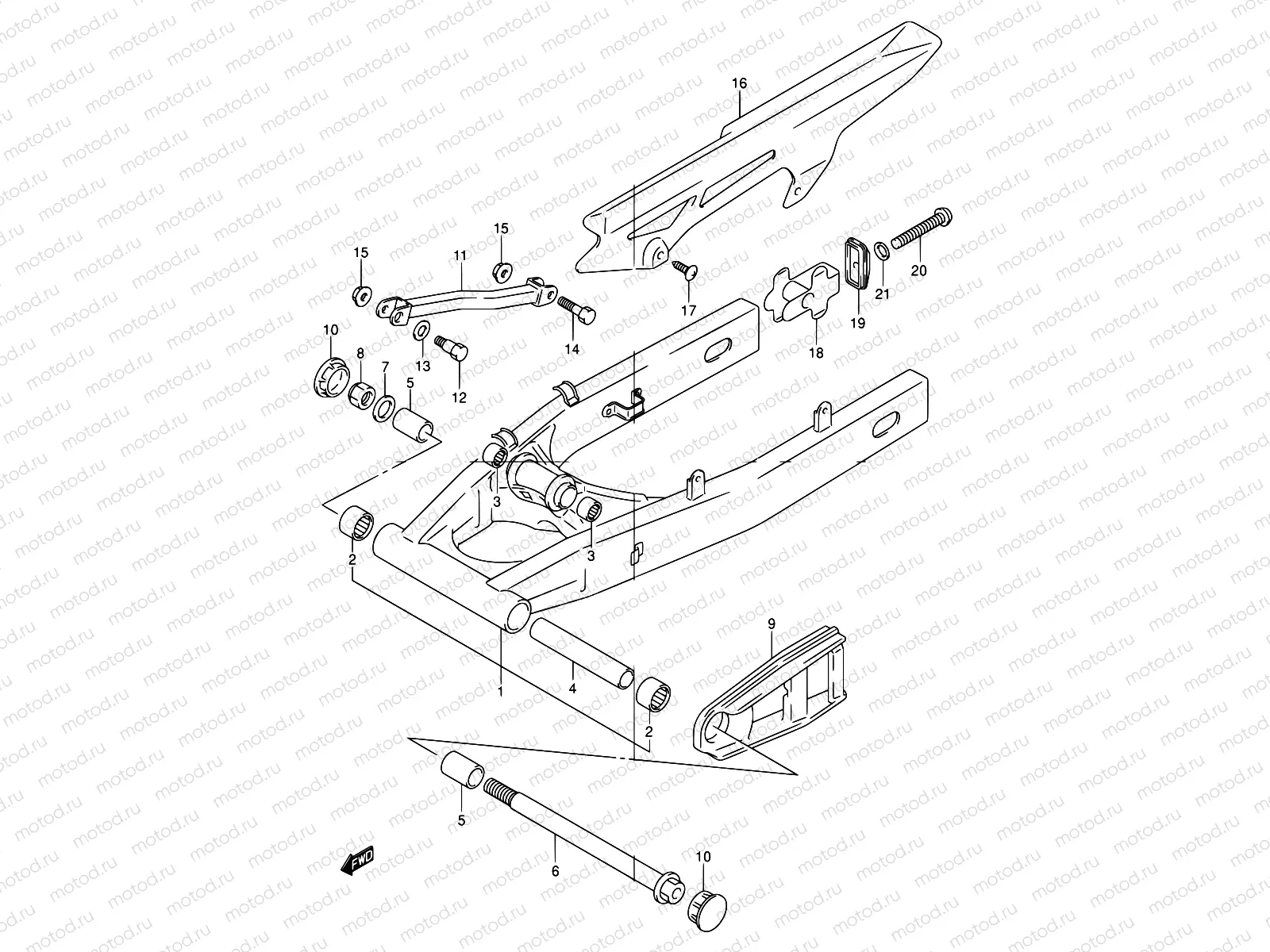 63 - REAR SWINGING ARM
