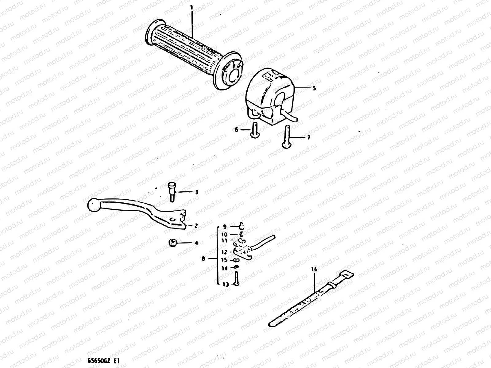 63 - RIGHT HANDLE SWITCH (MODEL X)