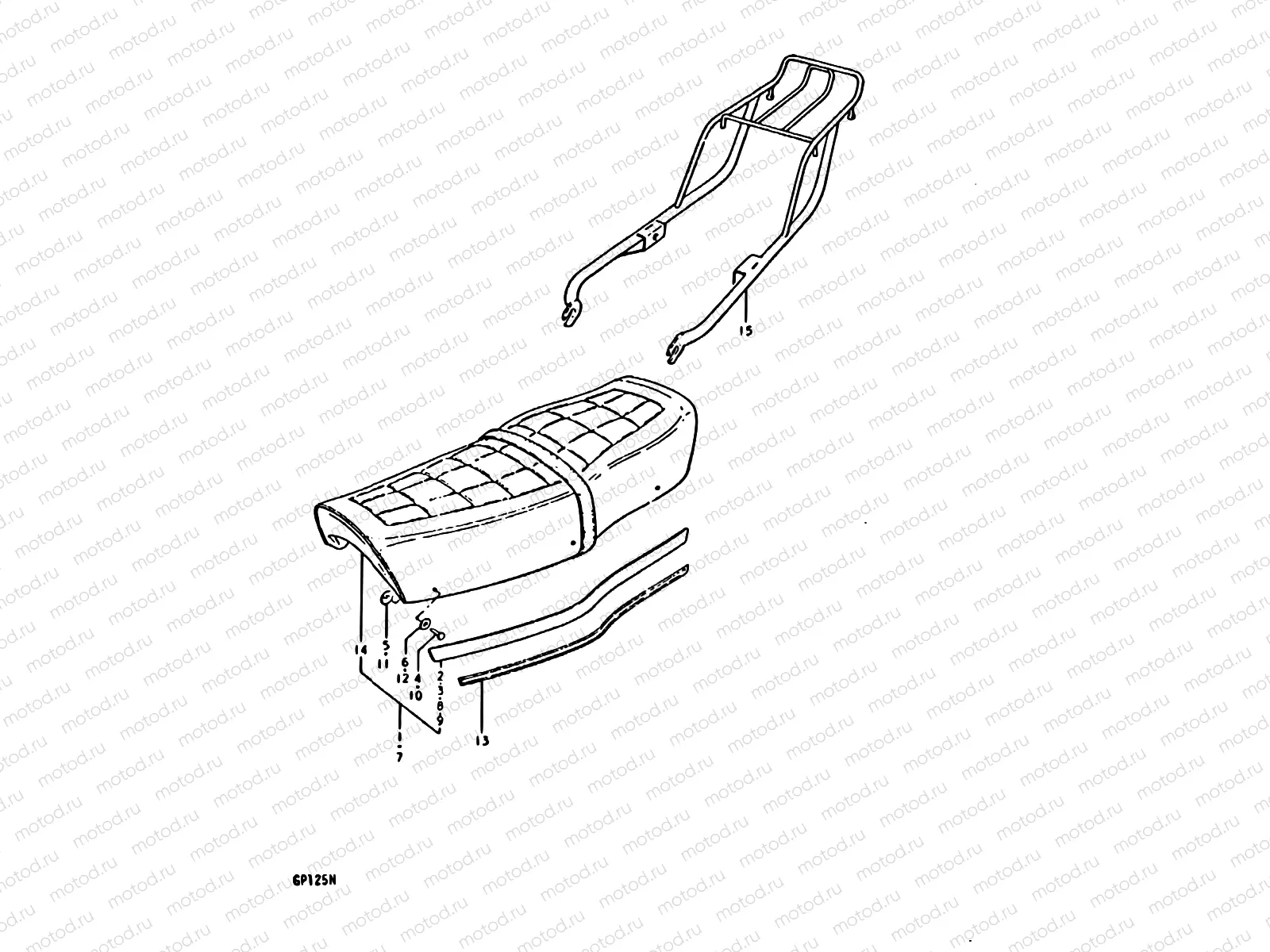 63 - SEAT (GP125N, GP125UN)