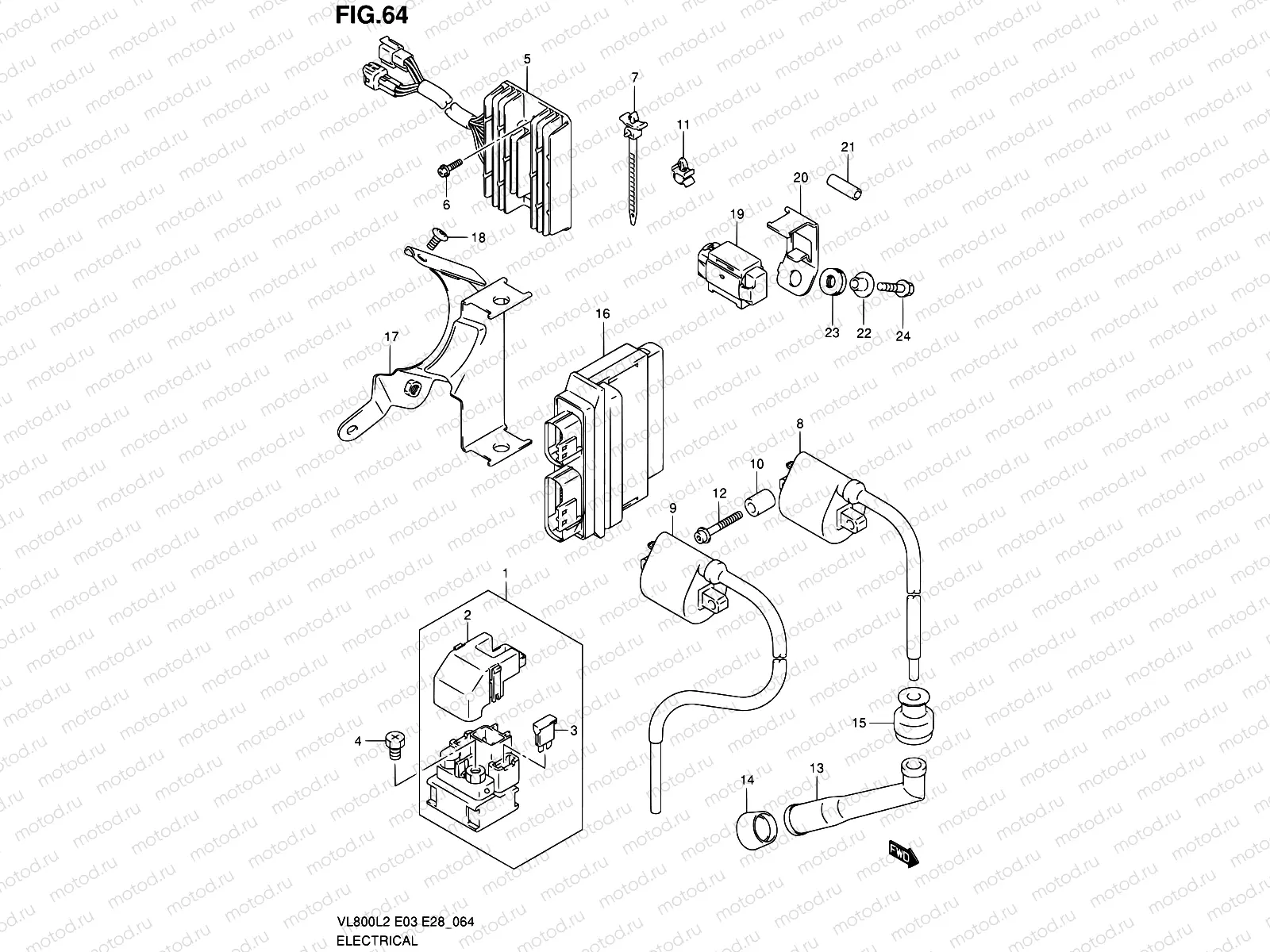 64 - ELECTRICAL (VL800CL2 E28)