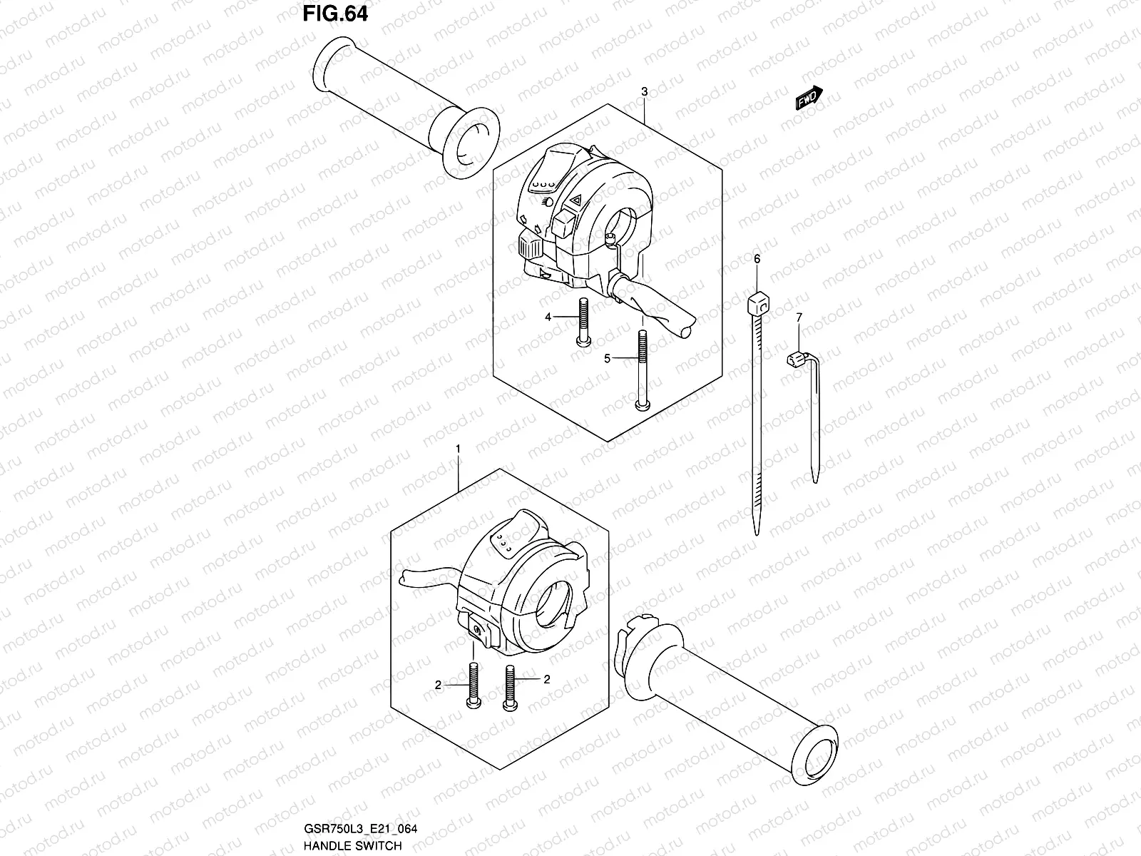 64 - HANDLE SWITCH