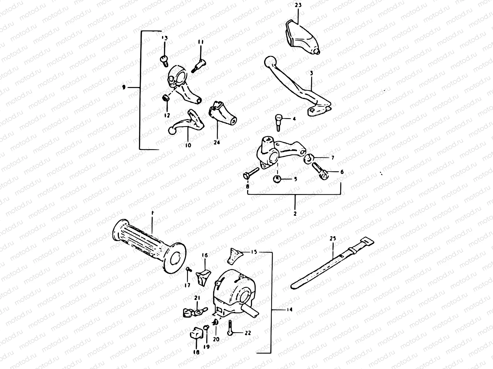 64 - LEFT HANDLE SWITCH