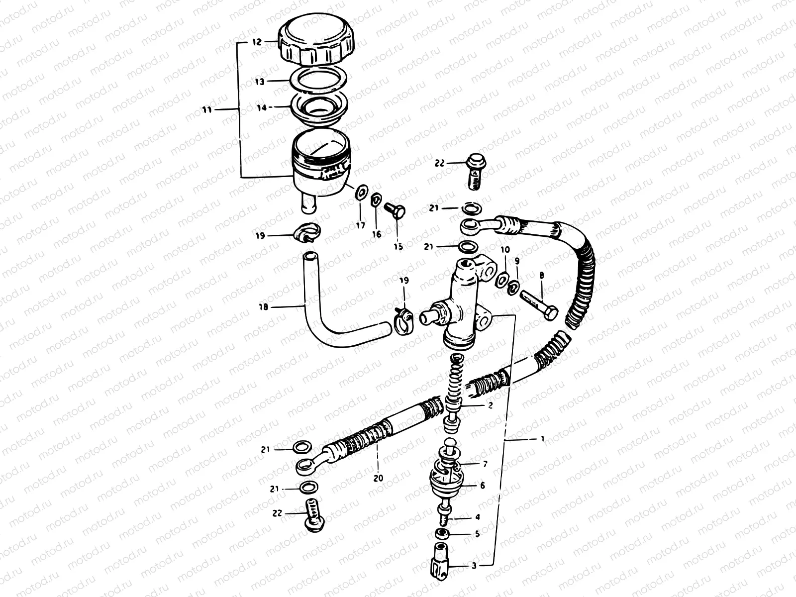 64 - REAR MASTER CYLINDER