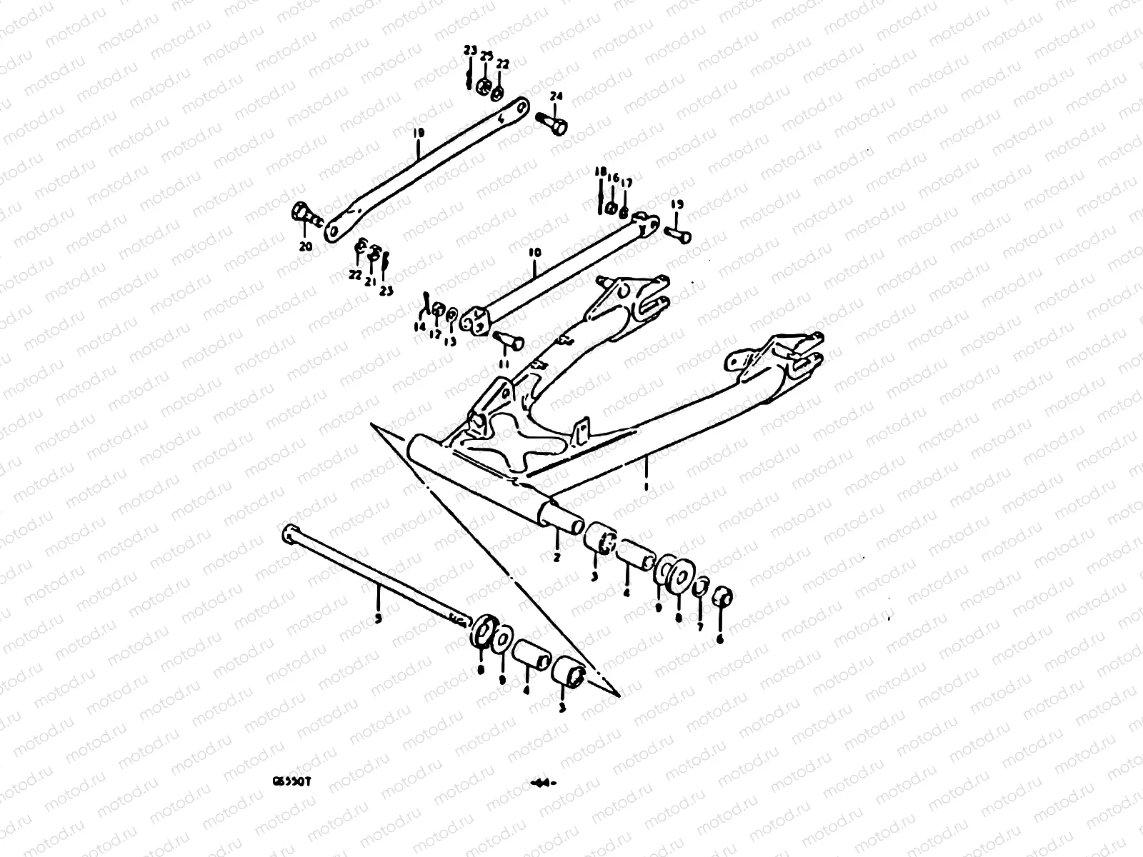 64 - REAR SWINGING ARM
