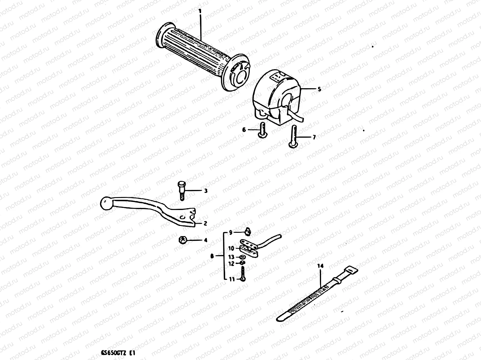 64 - RIGHT HANDLE SWITCH