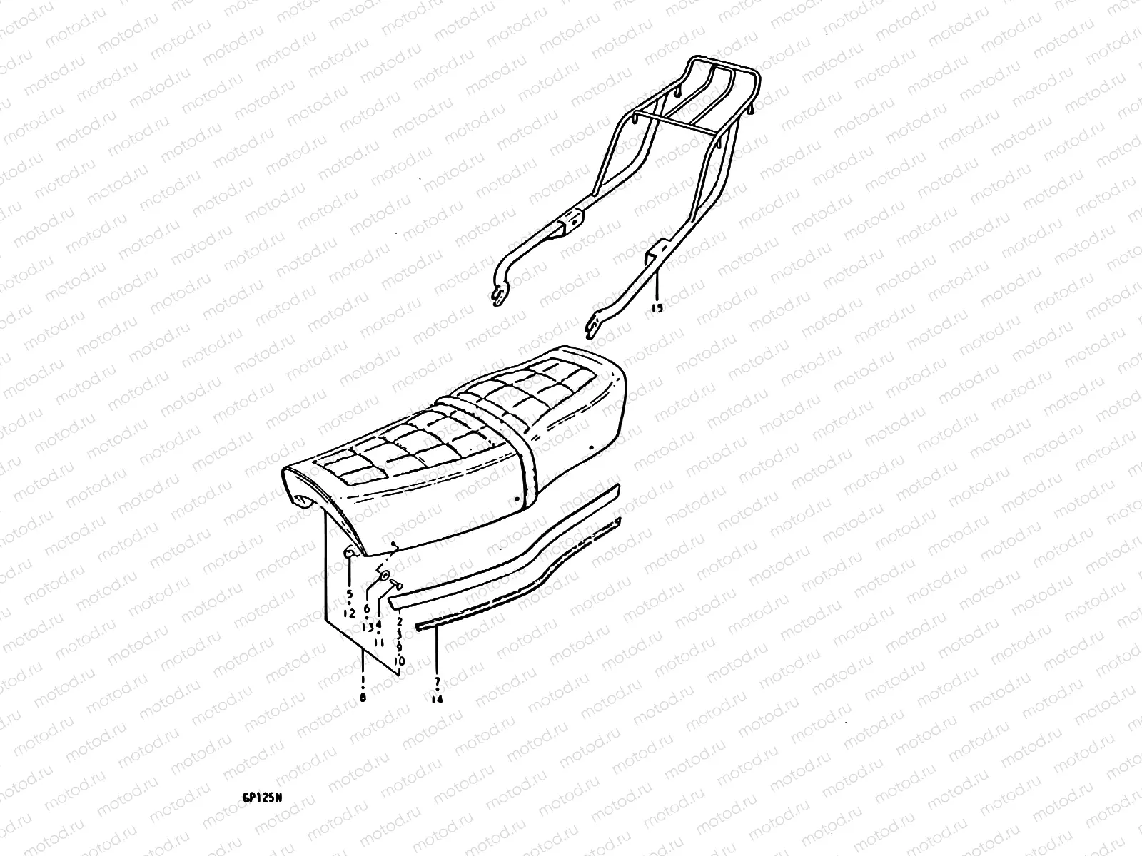 64 - SEAT (GP125UNE14)