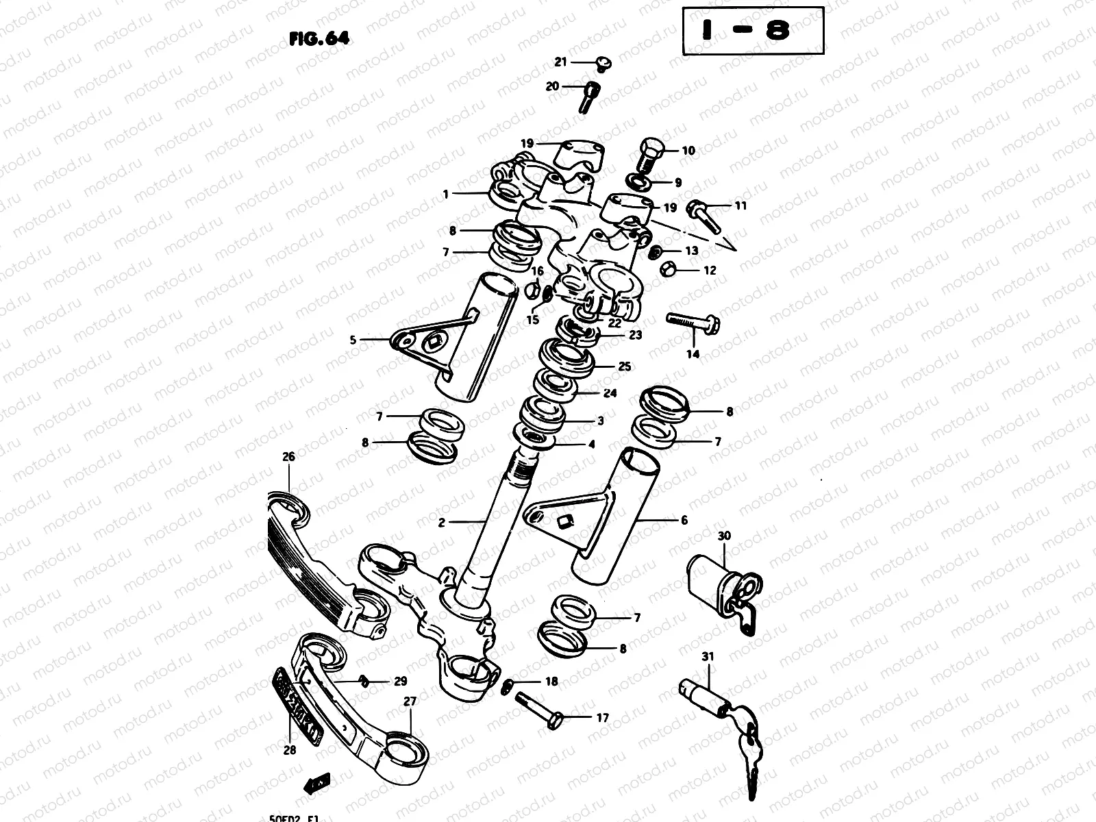 64 - STEERING STEM