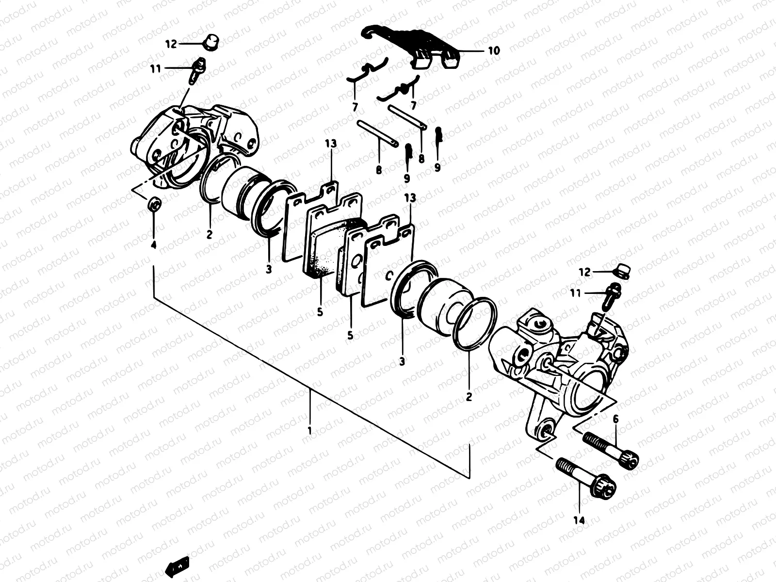65 - FRONT CALIPERS