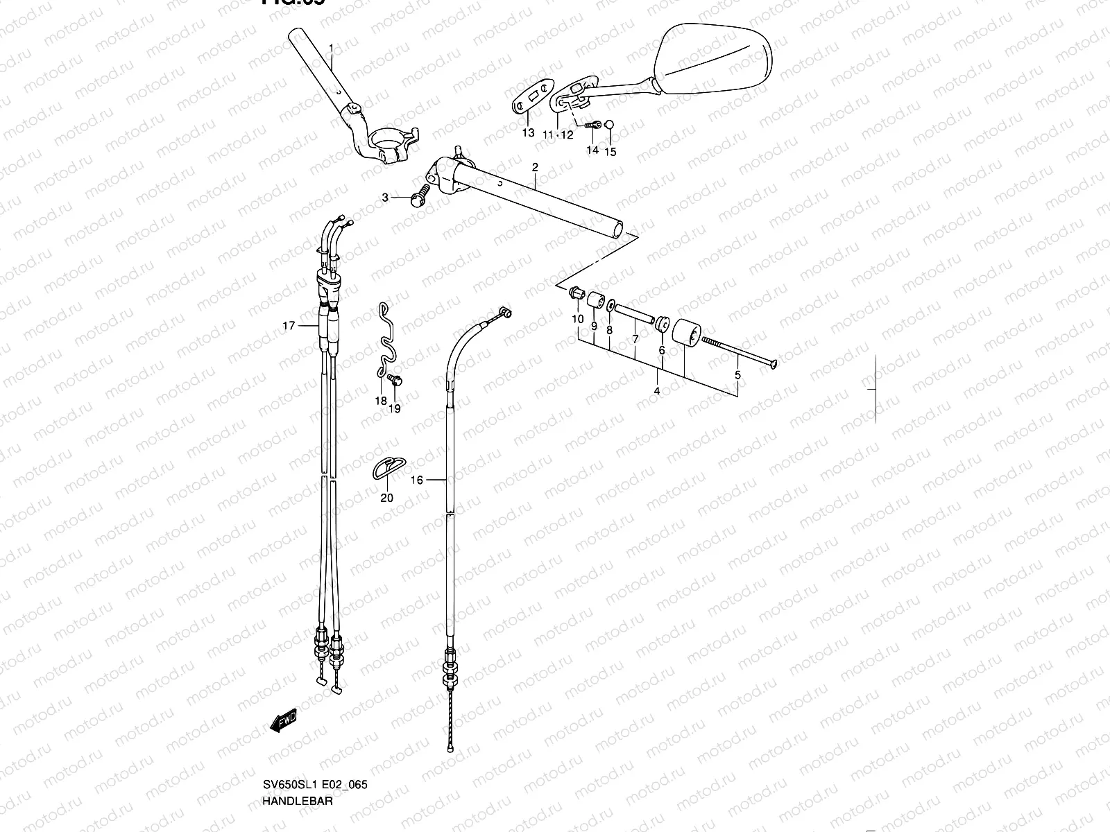 65 - HANDLEBAR
