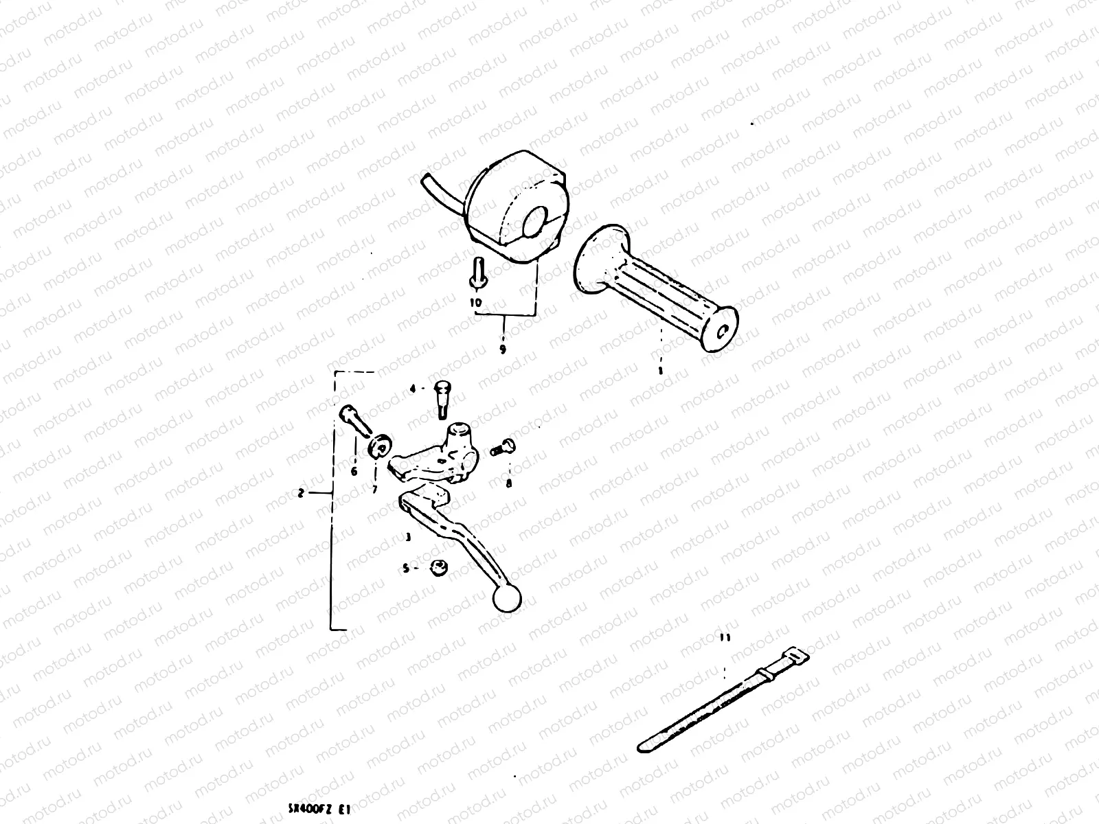 65 - LEFT HANDLE SWITCH