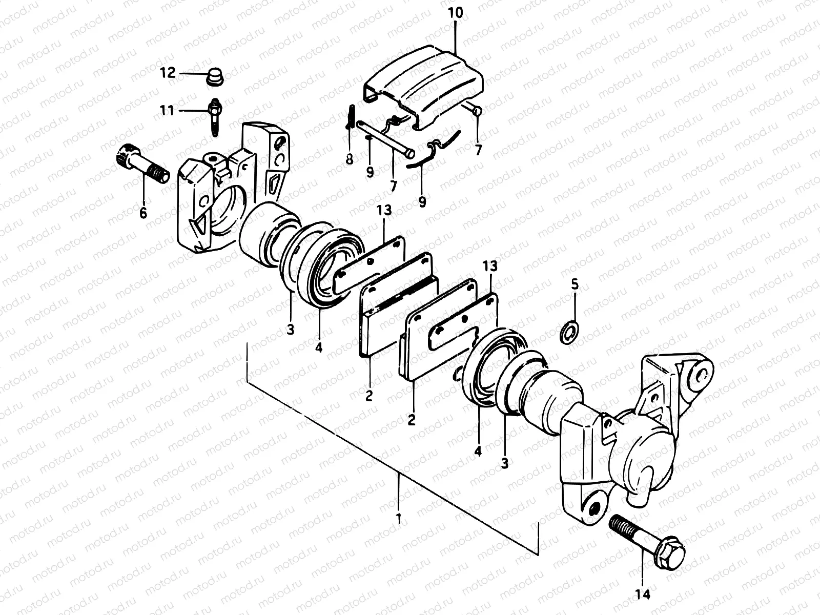 65 - REAR CALIPERS (E24)