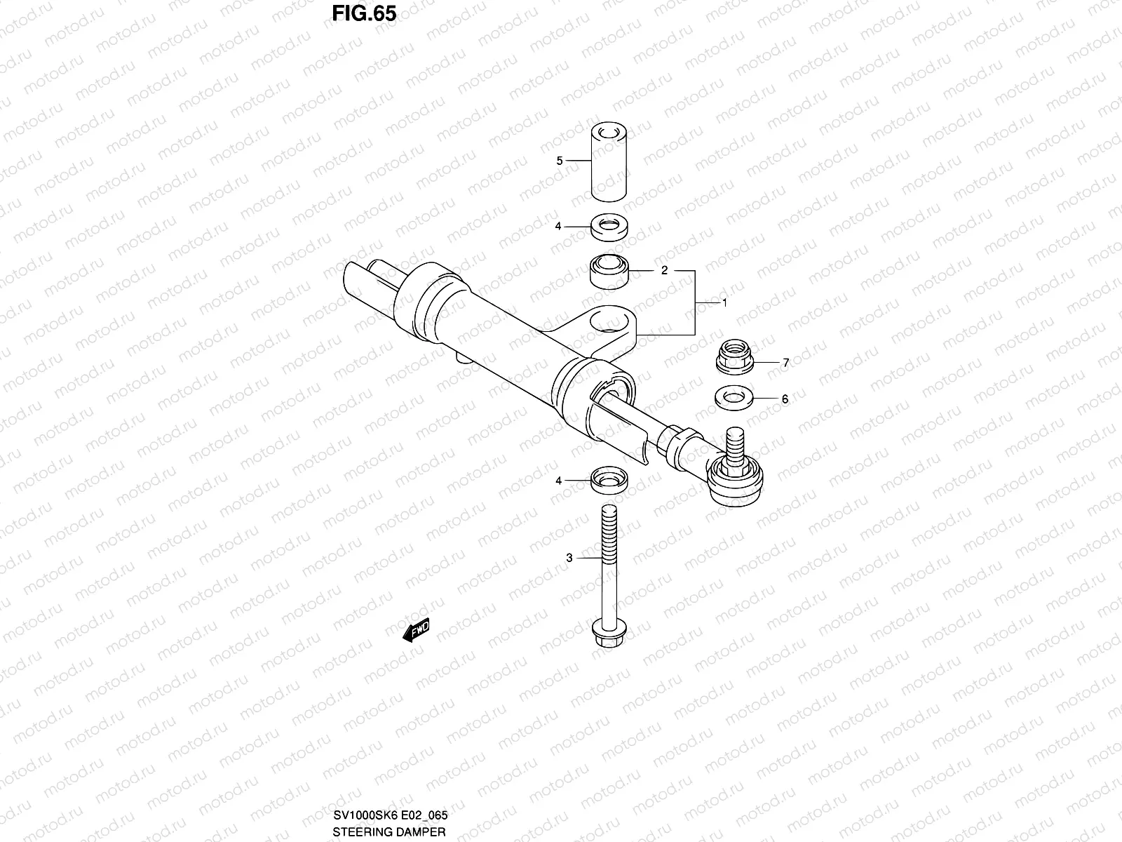 65 - STEERING DAMPER