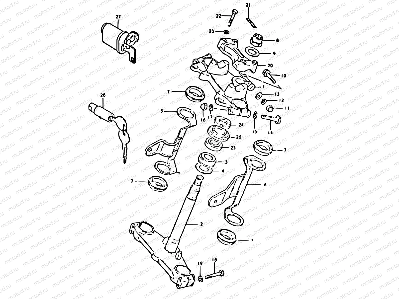 65 - STEERING STEM