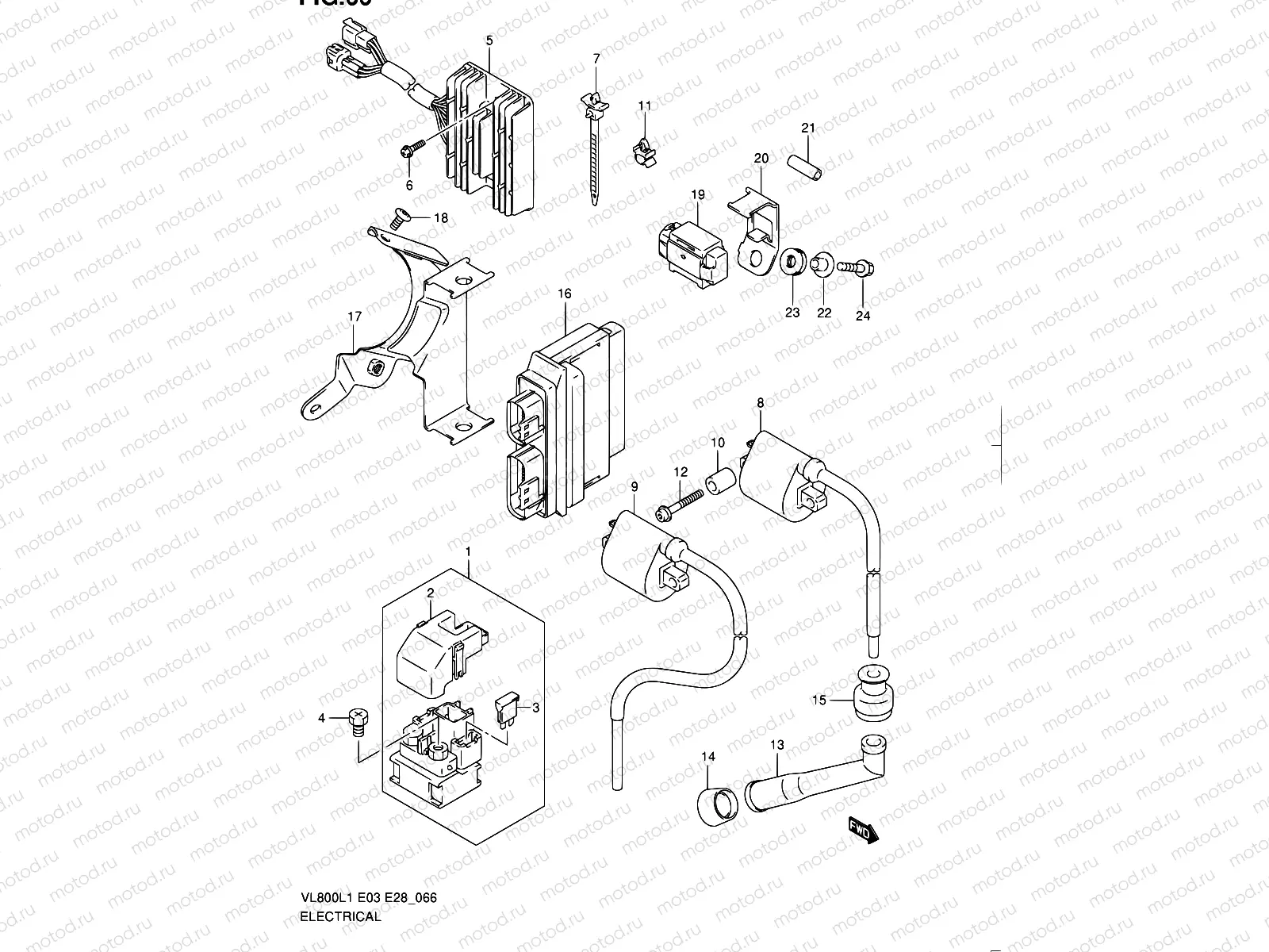 66 - ELECTRICAL (VL800TL1 E03)