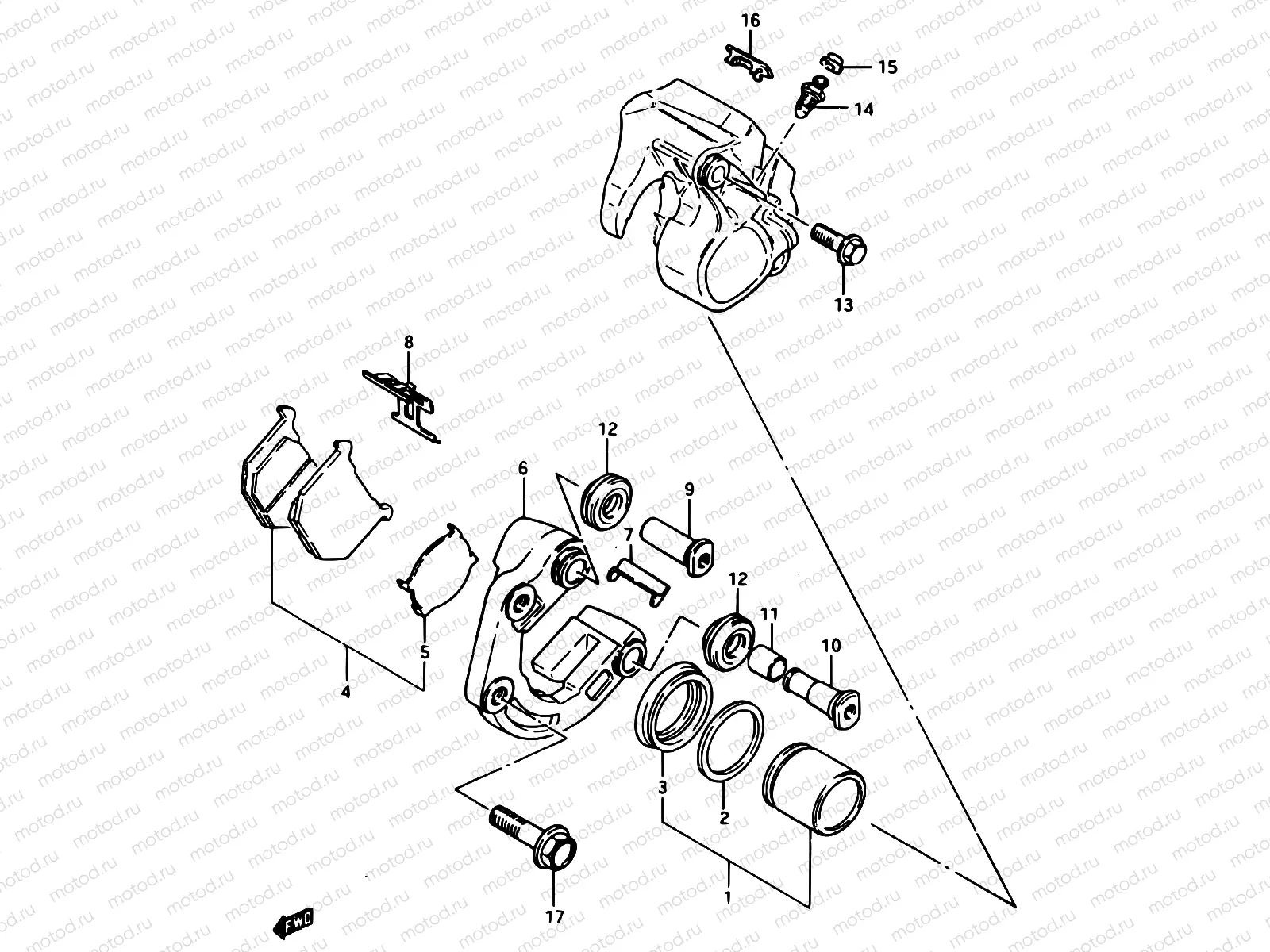 66 - FRONT CALIPERS