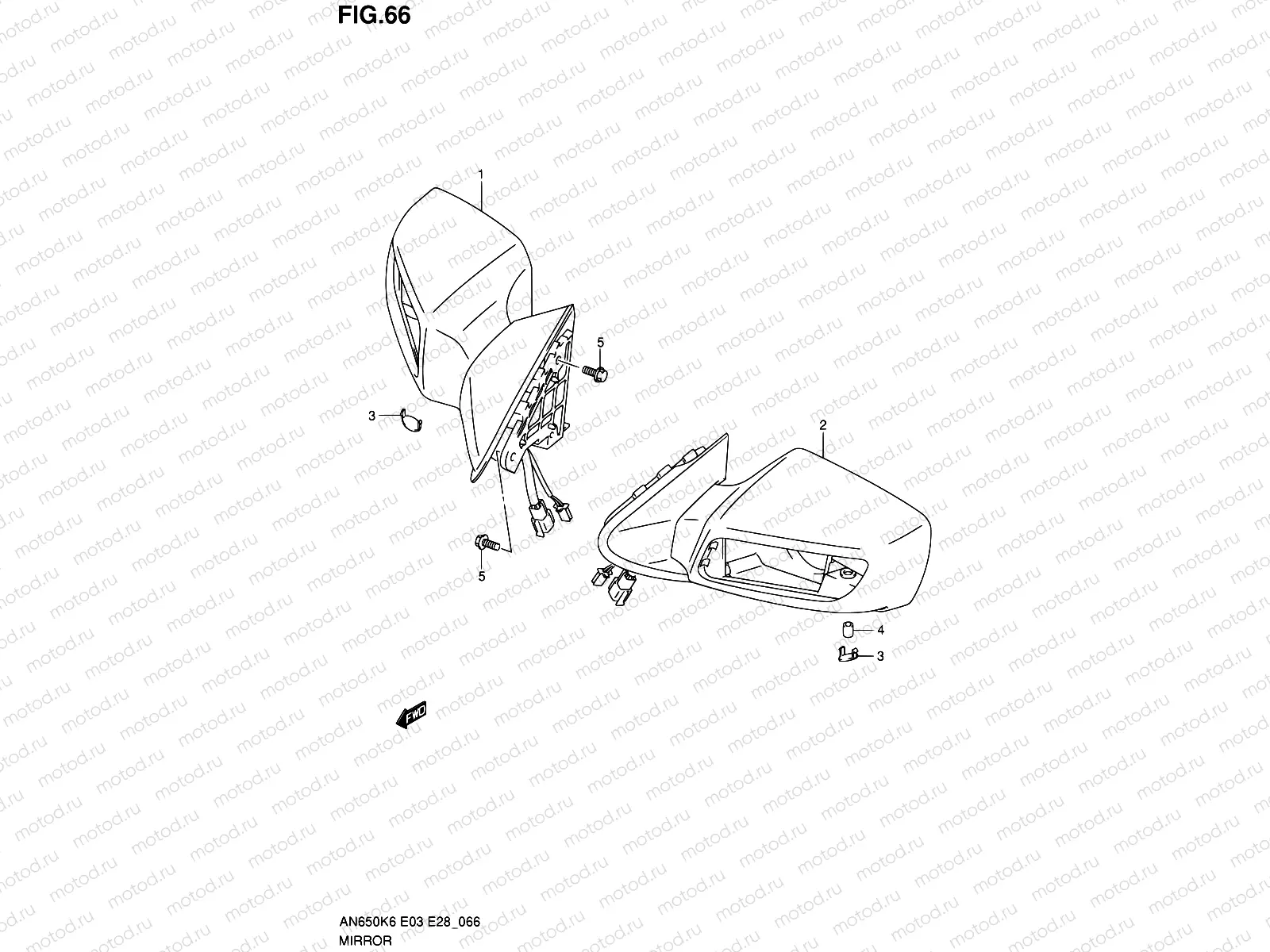 66 - MIRROR (AN650A)