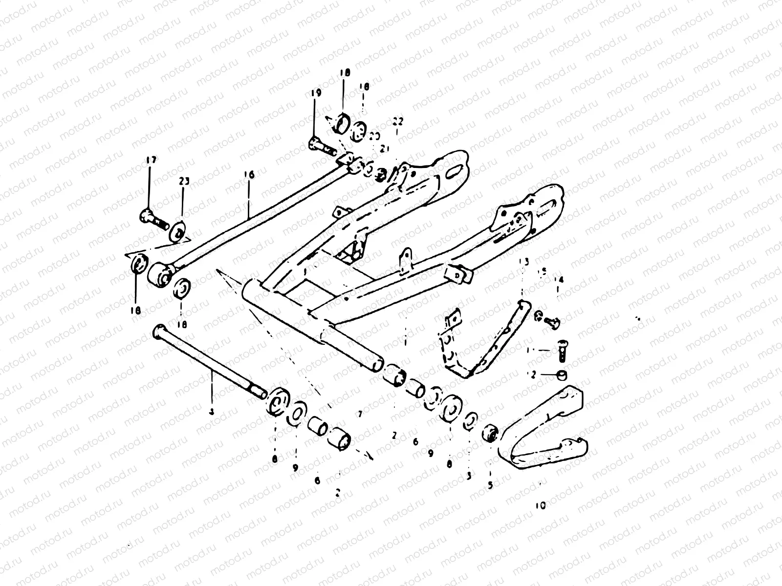 66 - REAR SWINGING ARM