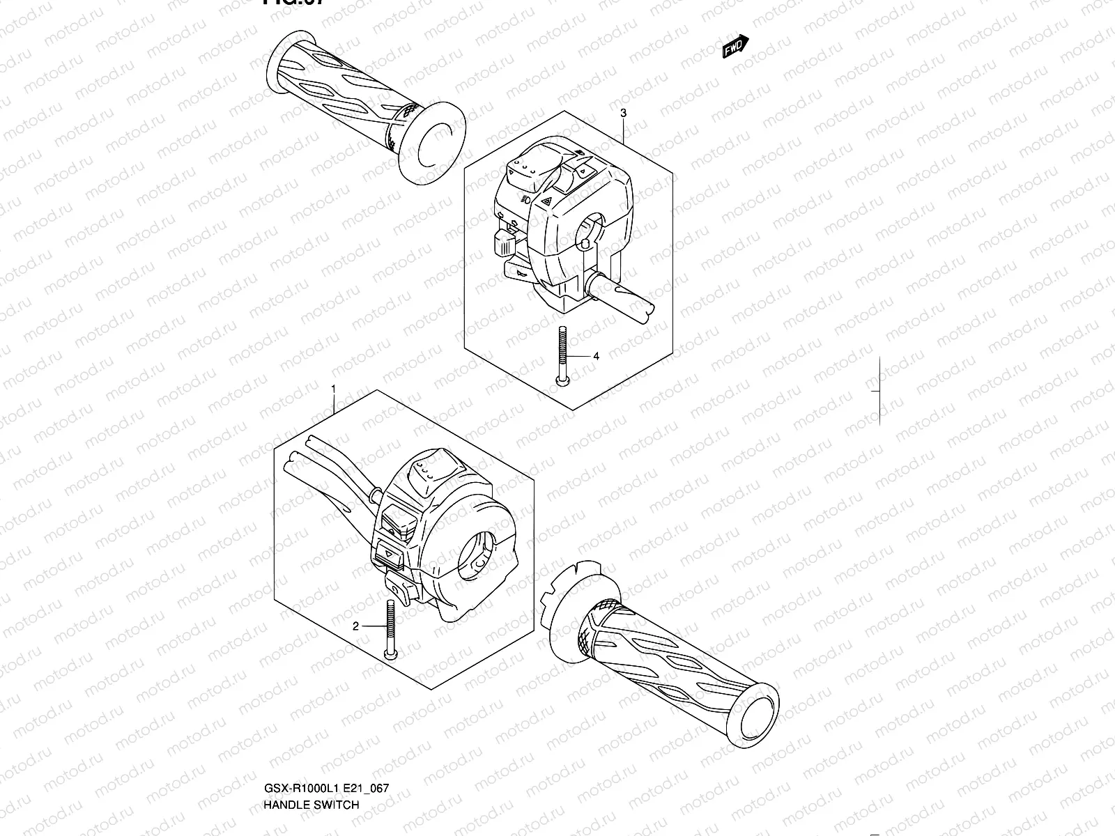 67 - HANDLE SWITCH