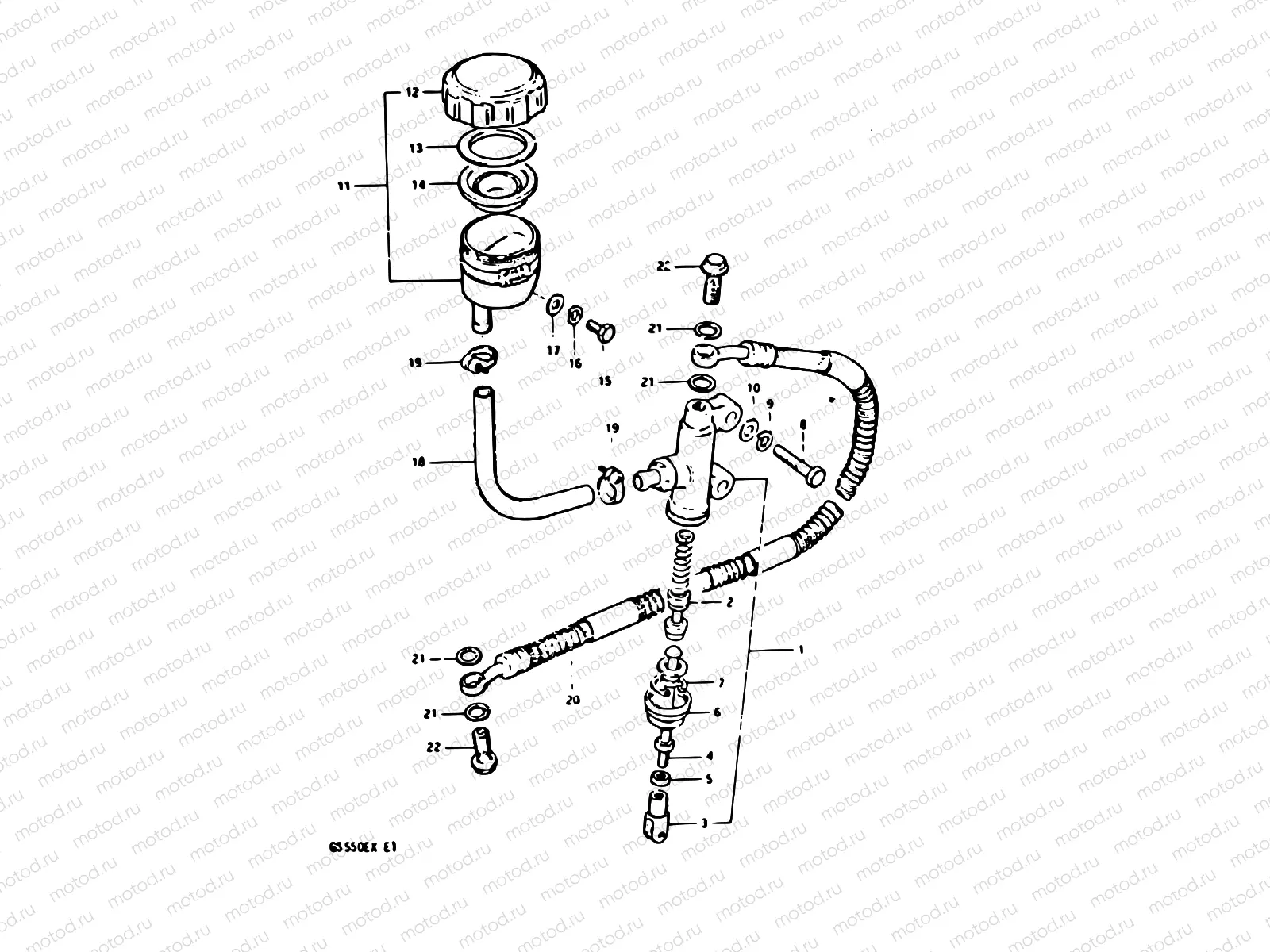67 - REAR MASTER CYLINDER
