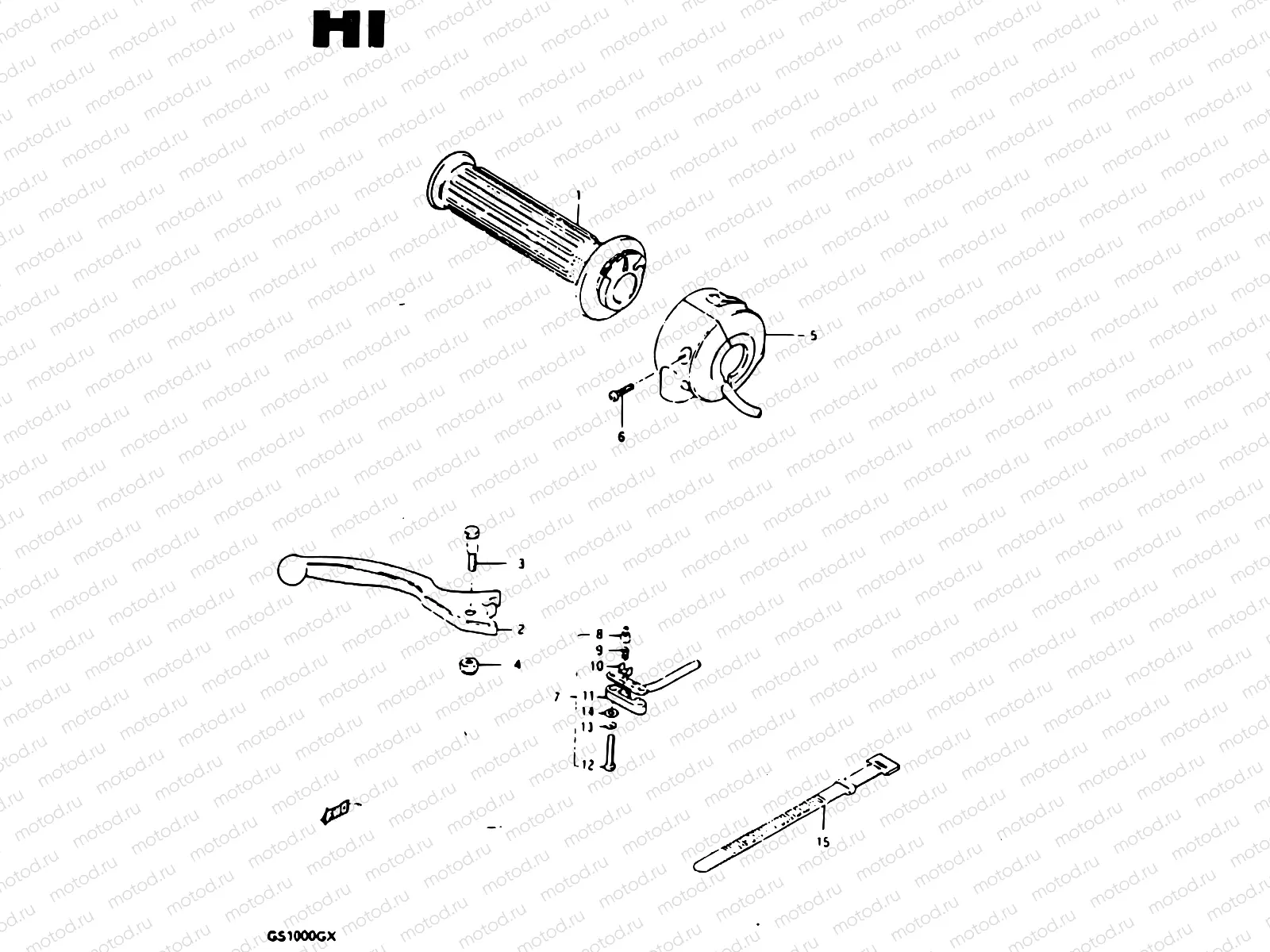 67 - RIGHT HANDLE SWITCH