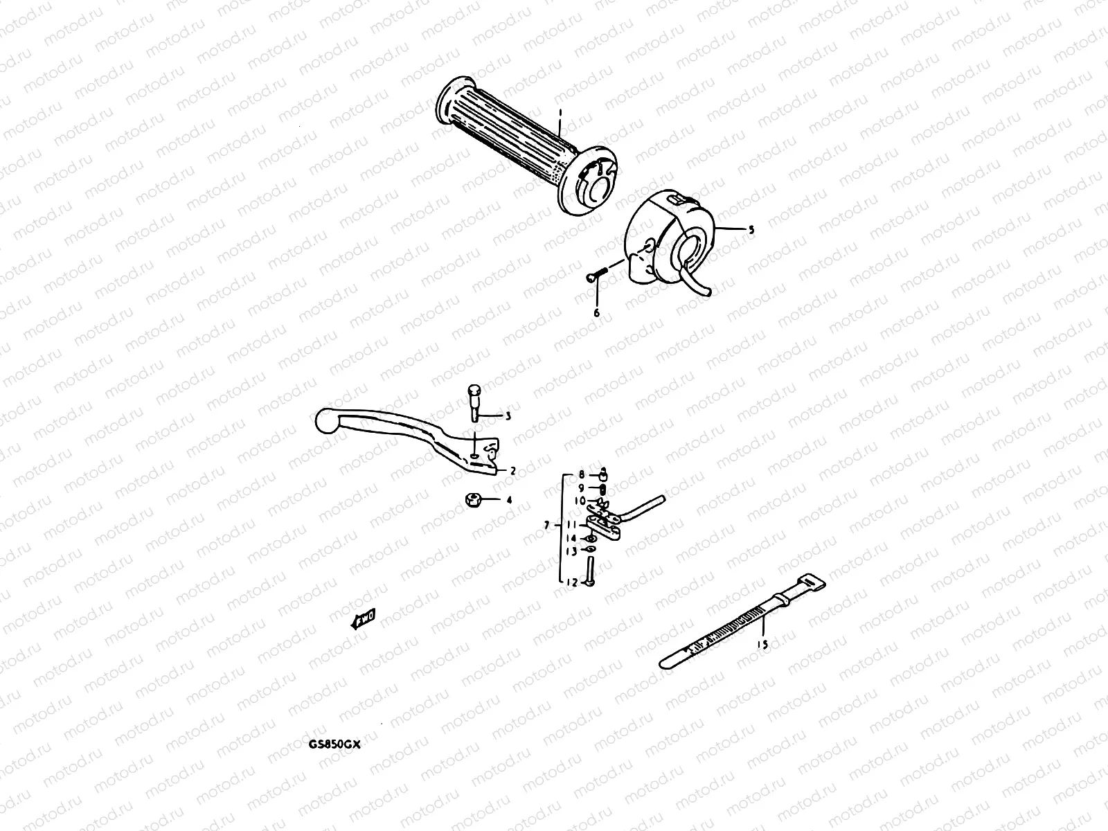 67 - RIGHT HANDLE SWITCH