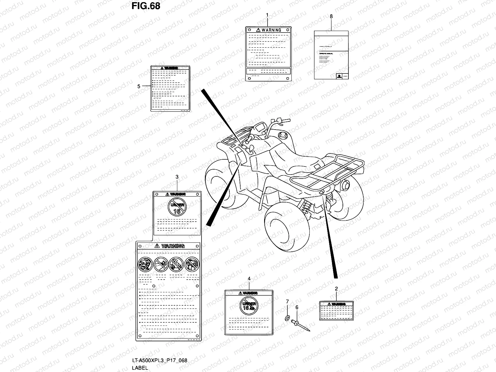 68 - LABEL (LT-A500XPL3 P17)
