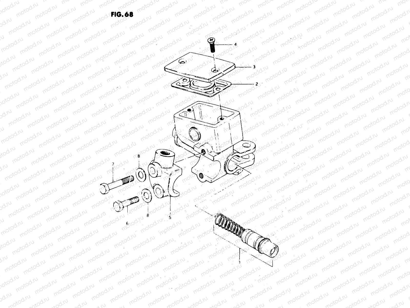 68 - MASTER CYLINDER (MODEL Z)