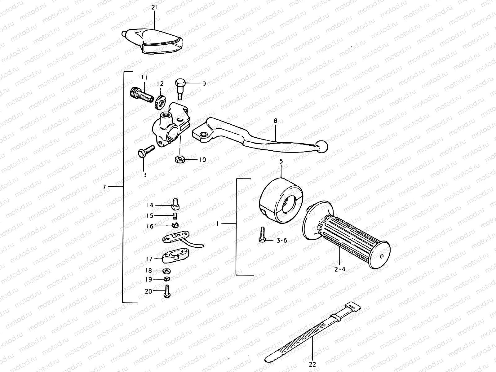 68 - RIGHT HANDLE SWITCH