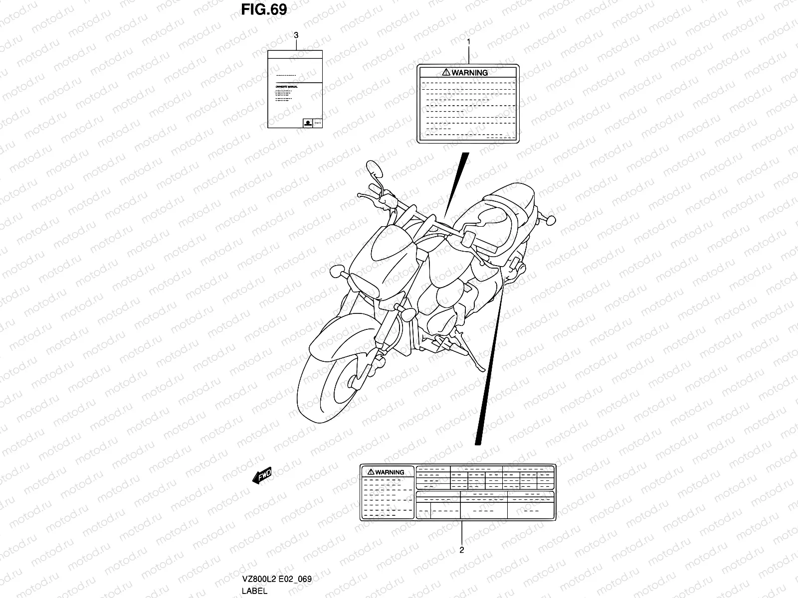 69 - LABEL (VZ800UEL2 E19)