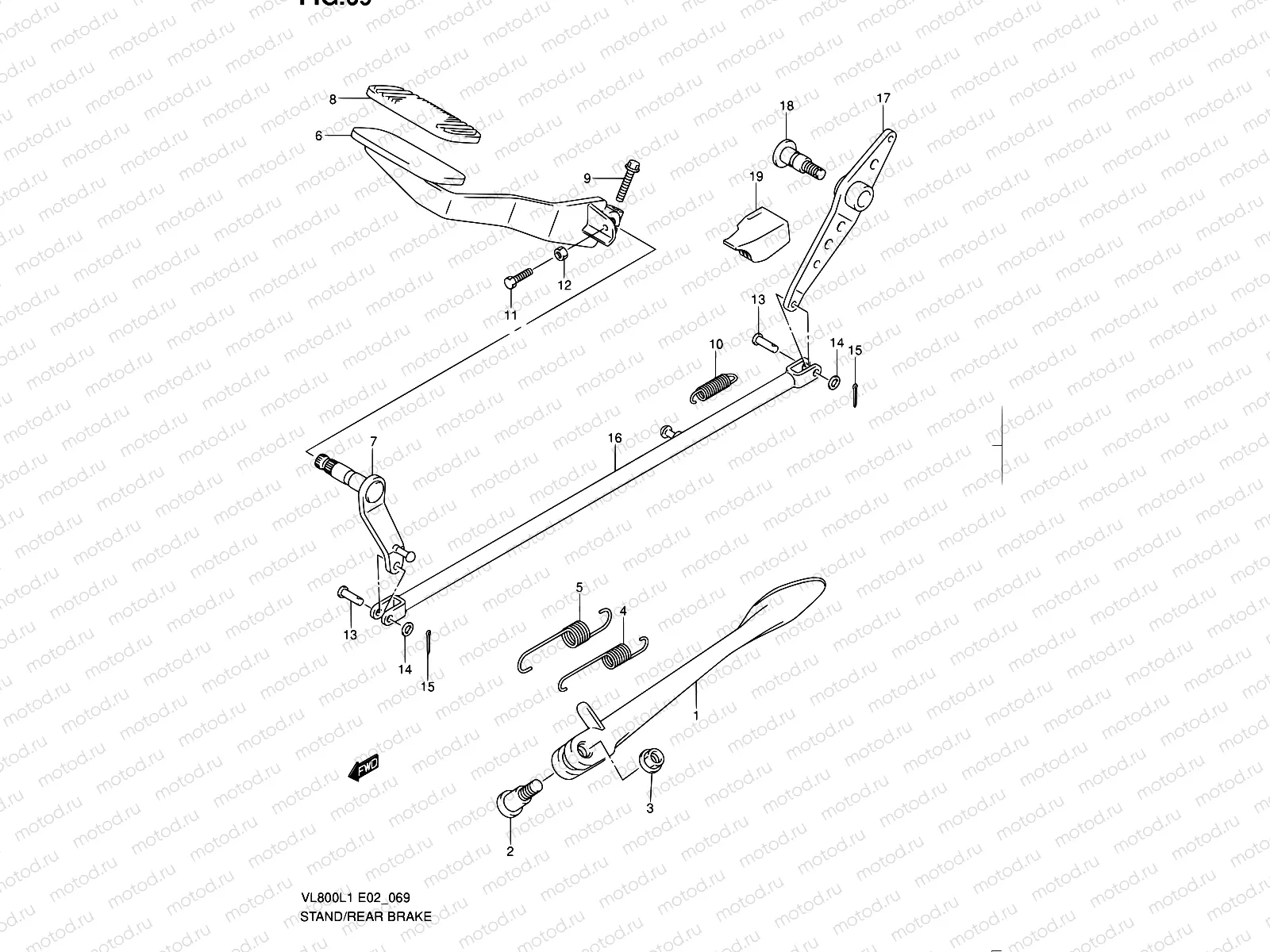 69 - REAR BRAKE