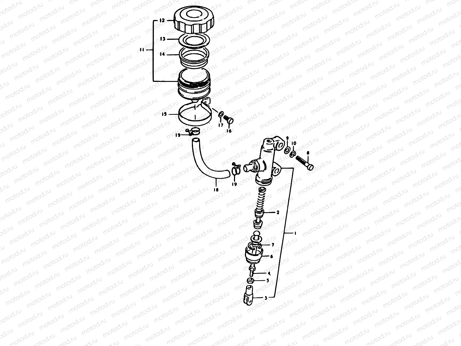 69 - REAR MASTER CYLINDER