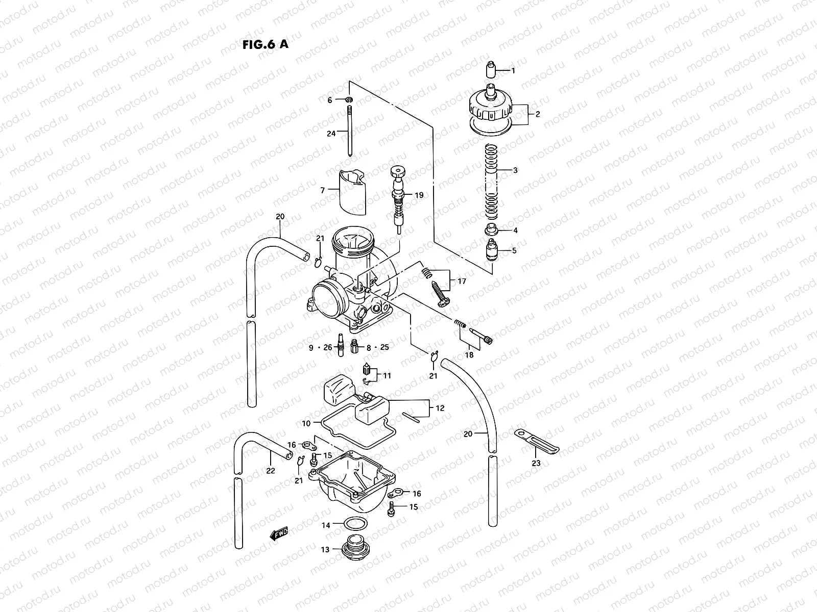 6A - CARBURETOR (MODEL R/S)