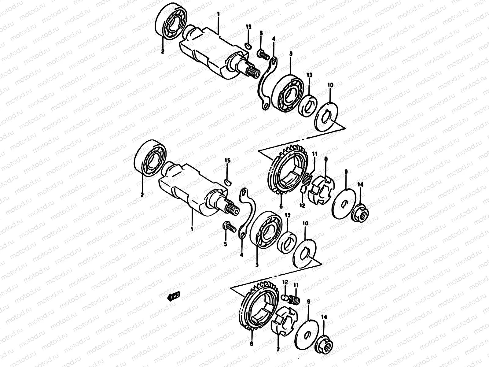 6A - CRANK BALANCER (MODEL P/R)