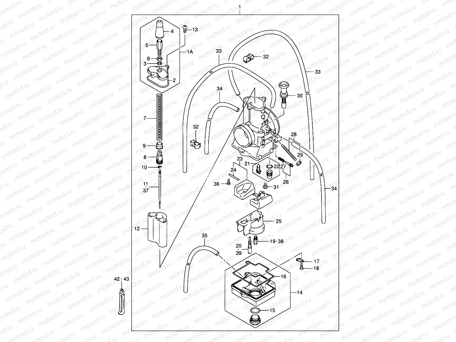 6B - CARBURETOR (MODEL K3)