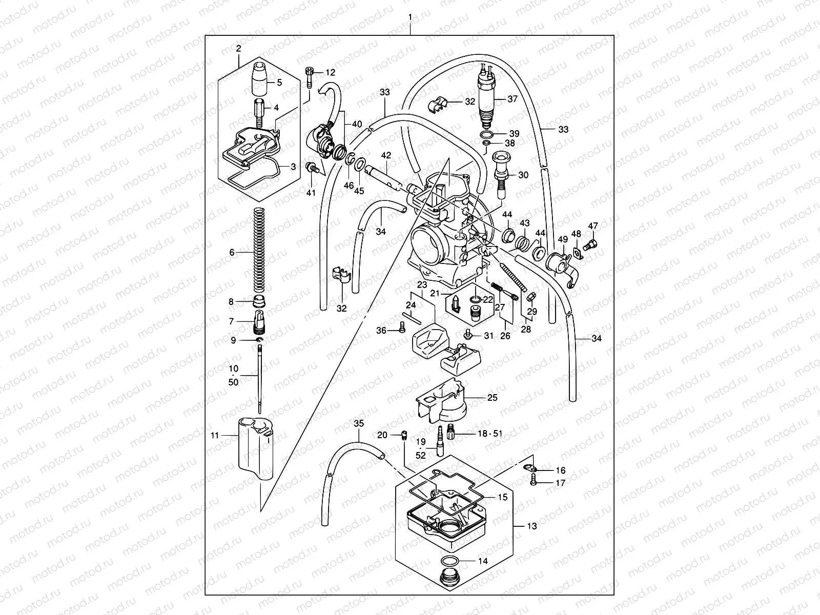 6D - CARBURETOR (MODEL K5)
