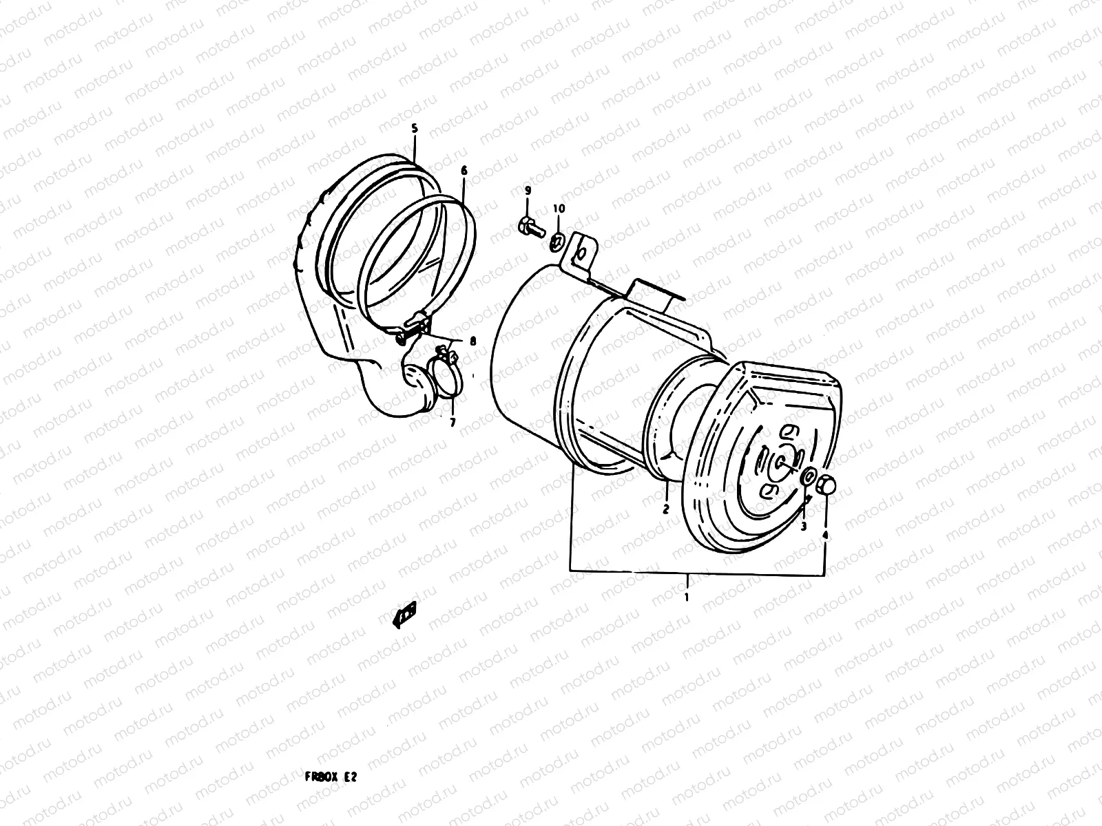 7 - AIR CLEANER (E08, E12, E95)