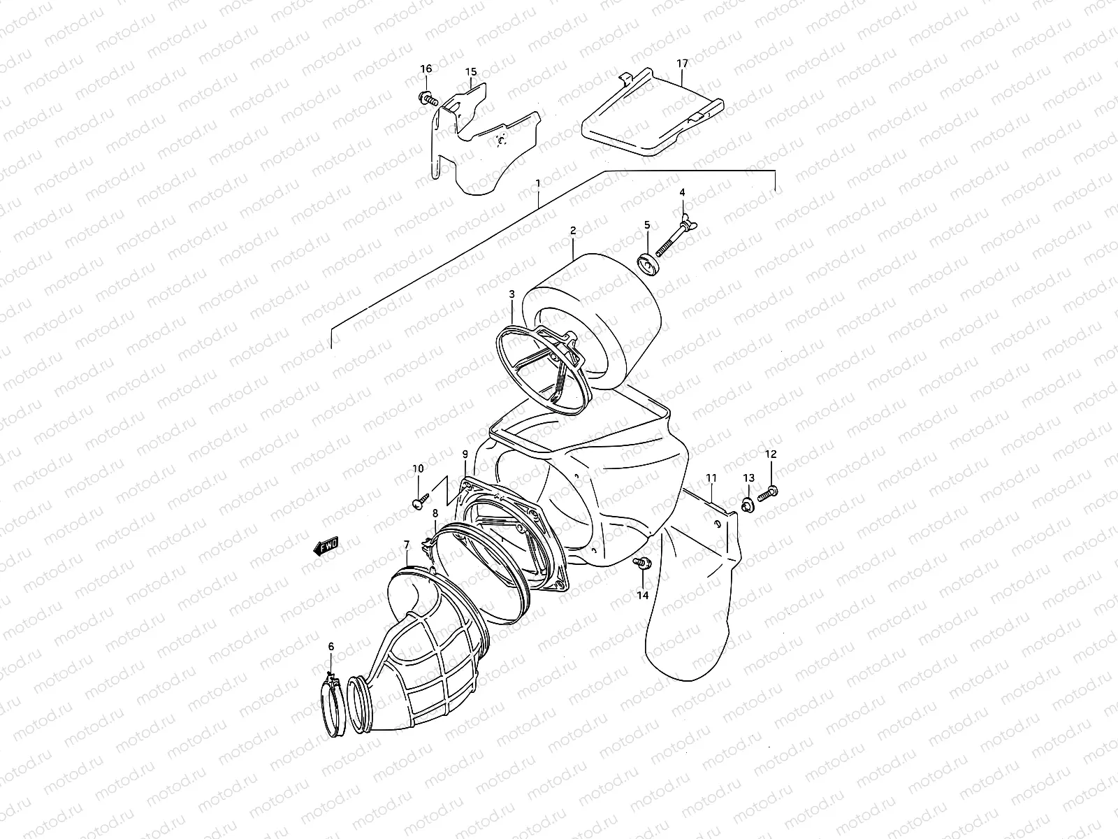 7 - AIR CLEANER (MODEL N)